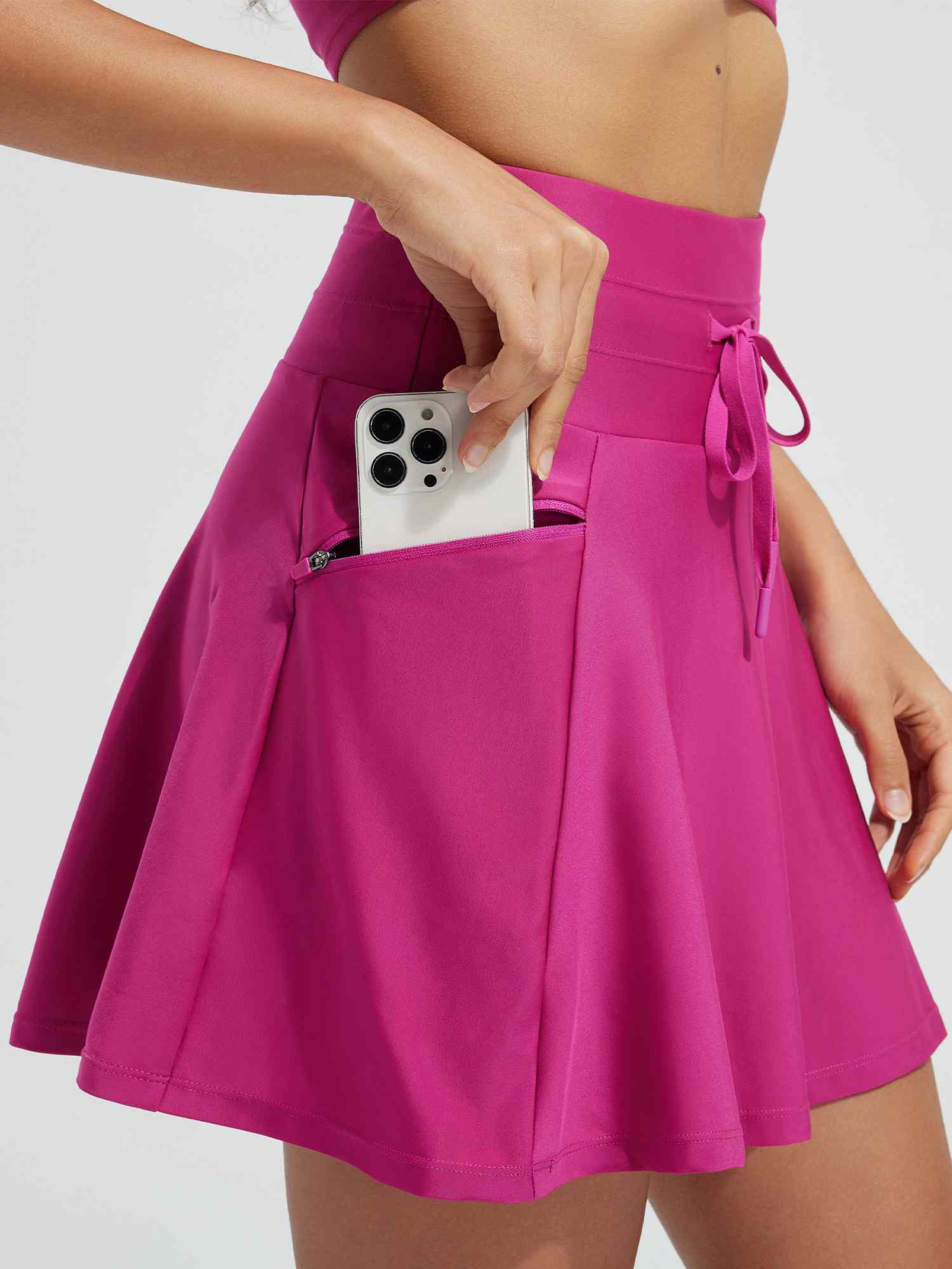 Women's 15" High-Waisted Swim Skirt - Image 11