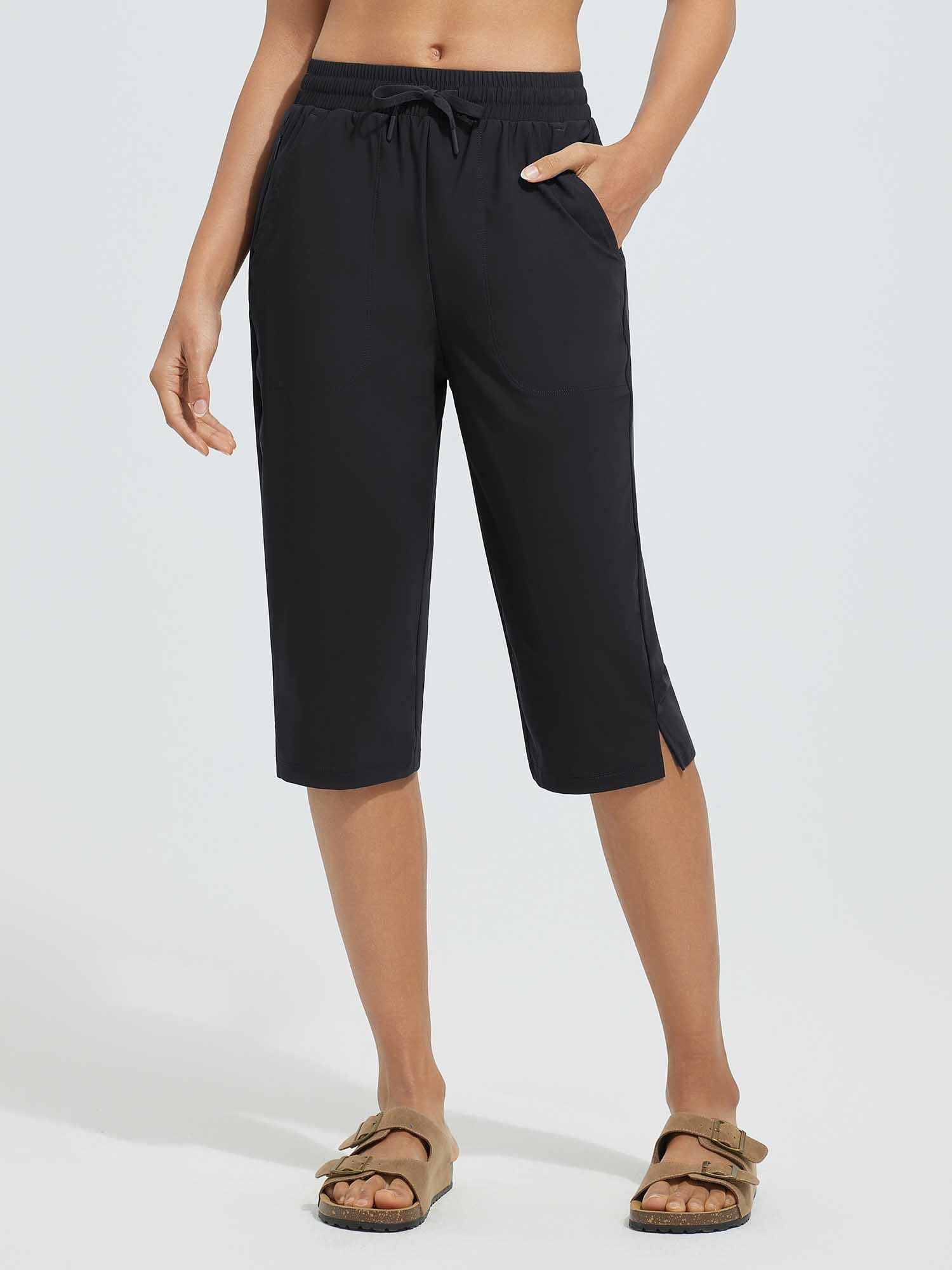 Women's 15" UPF 50+ Quick-Dry Swim Capris - Image 2