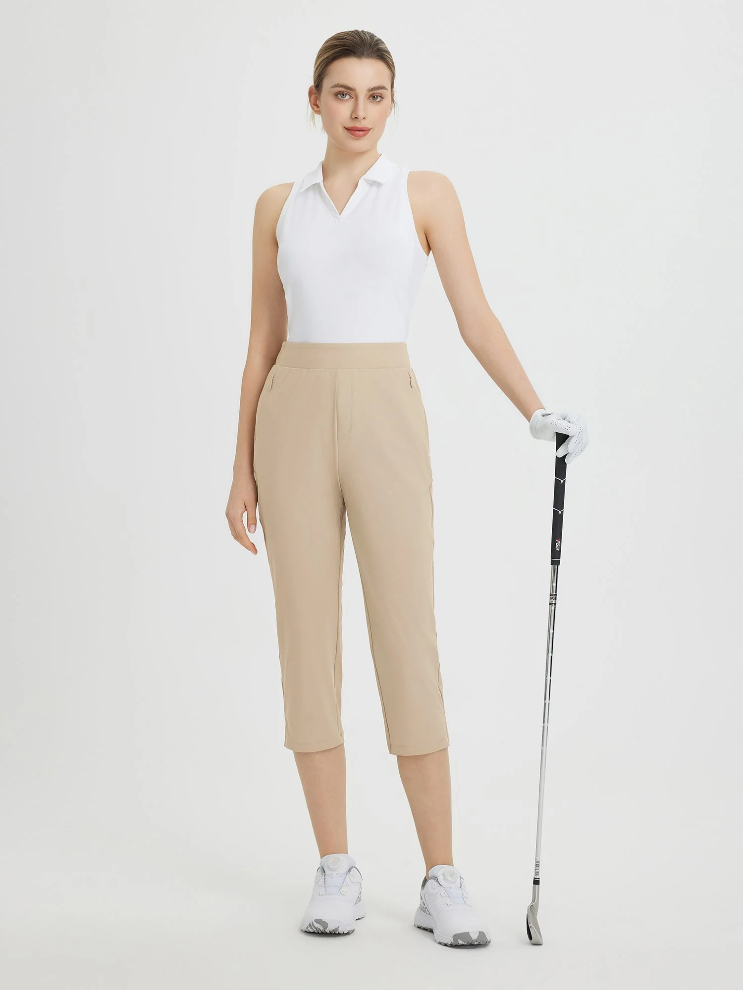 Women's 20" High-Waisted Cropped Golf Pants - Image 25