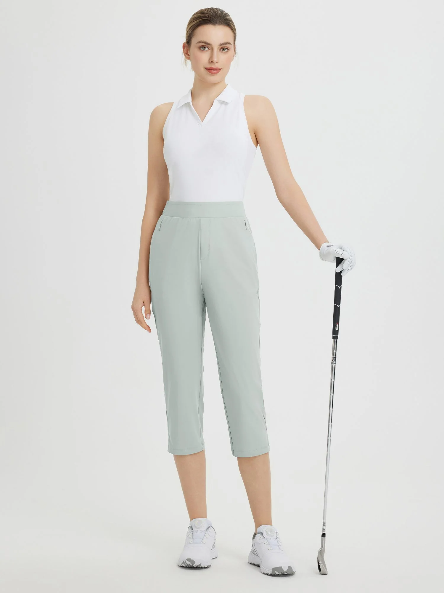 Women's 20" High-Waisted Cropped Golf Pants - Image 31