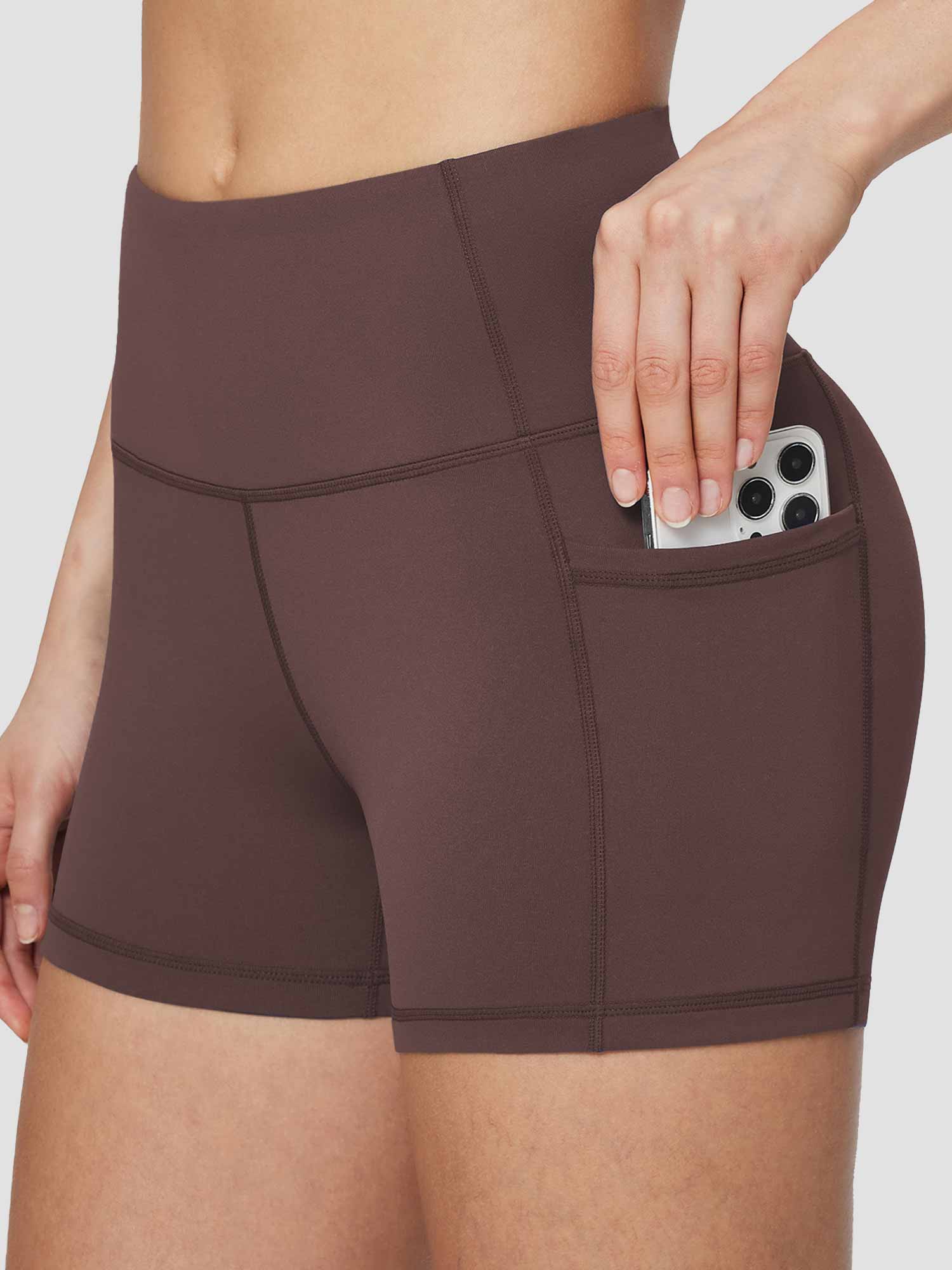 Women's 3" High-Waisted Compression Biker Shorts - Image 39