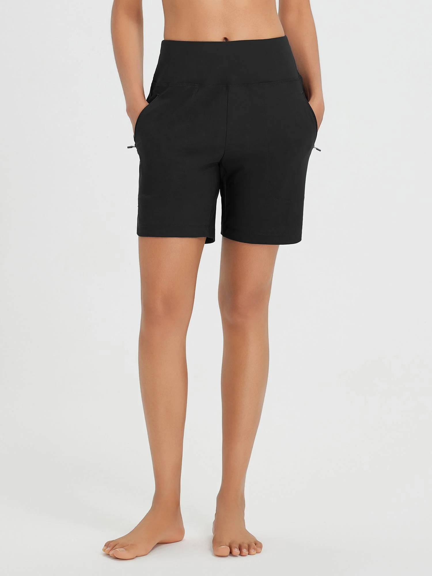 Women's 7" UPF 50+ Quick-Dry Swim Board Shorts - Image 8