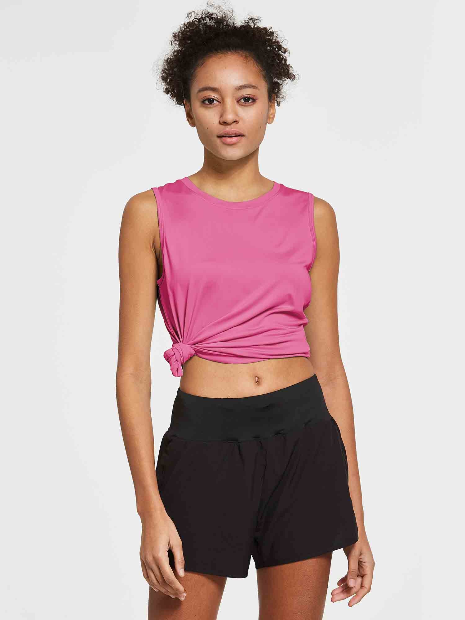 Women's Sleeveless Workout Tank - Image 3