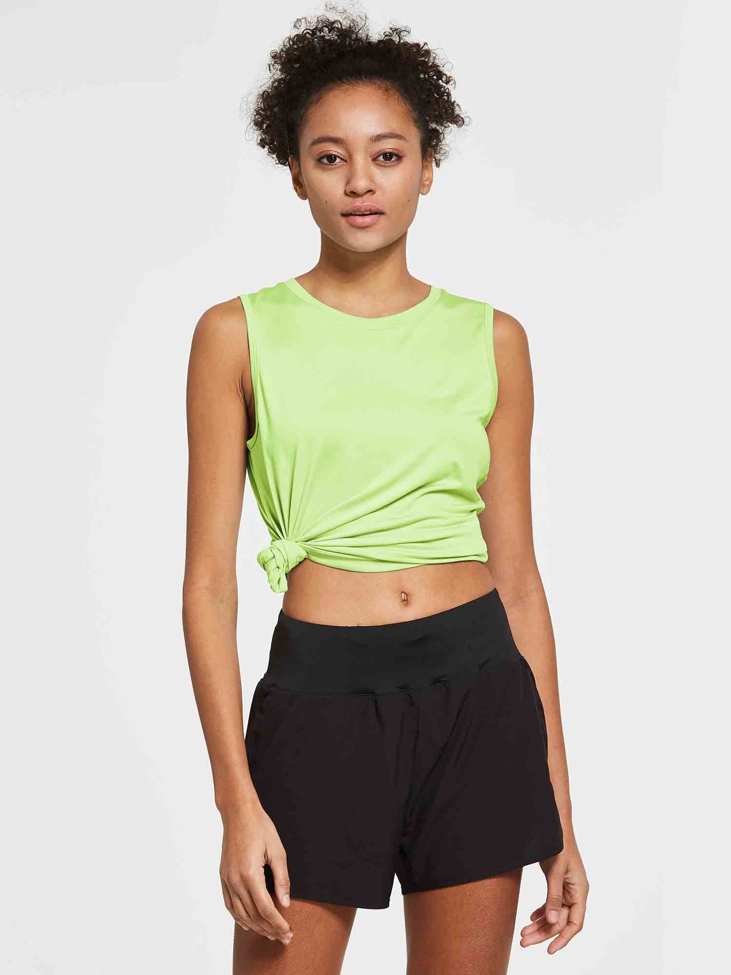 Women's Sleeveless Workout Tank - Image 54
