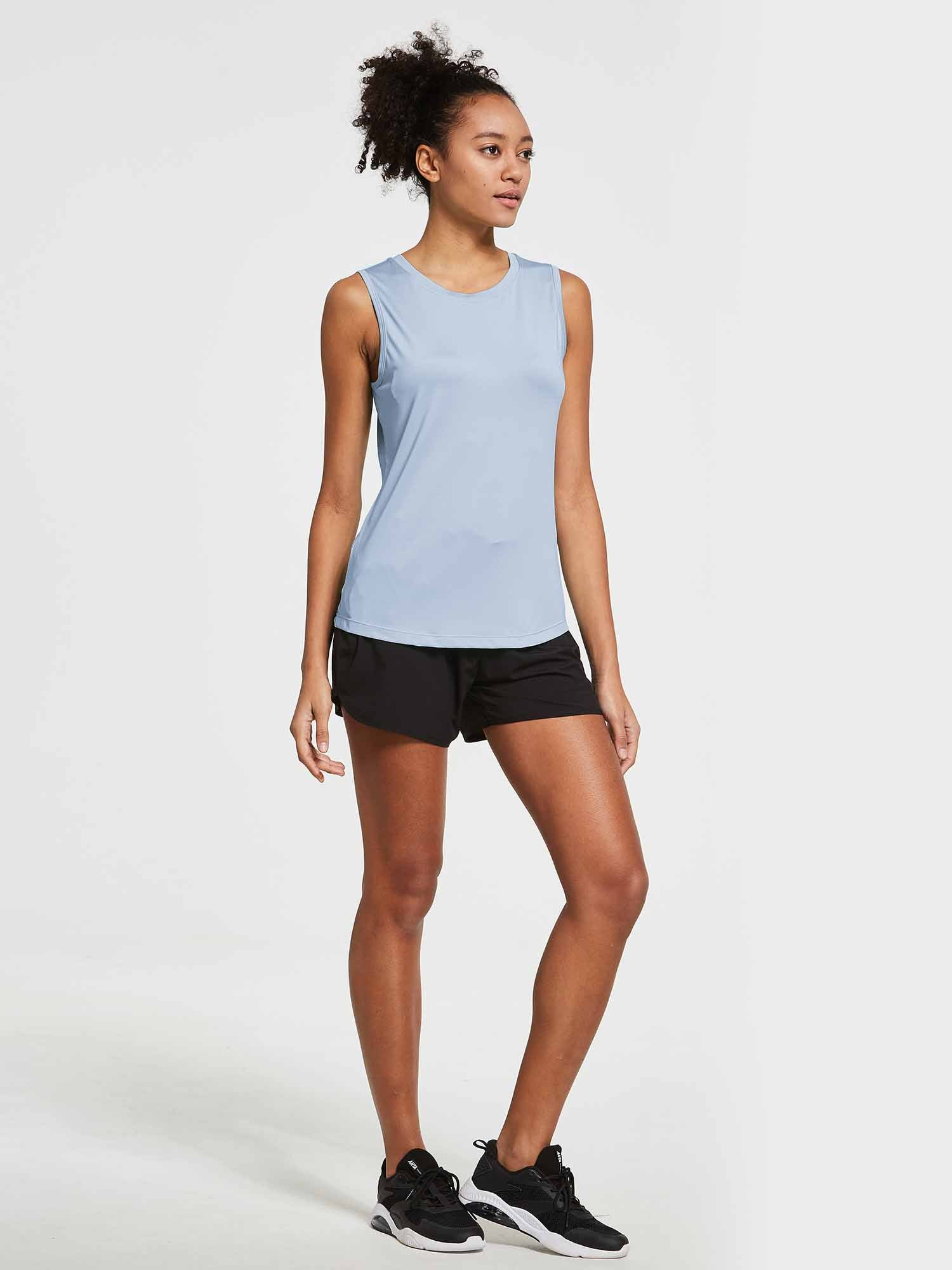 Women's Sleeveless Workout Tank - Image 55