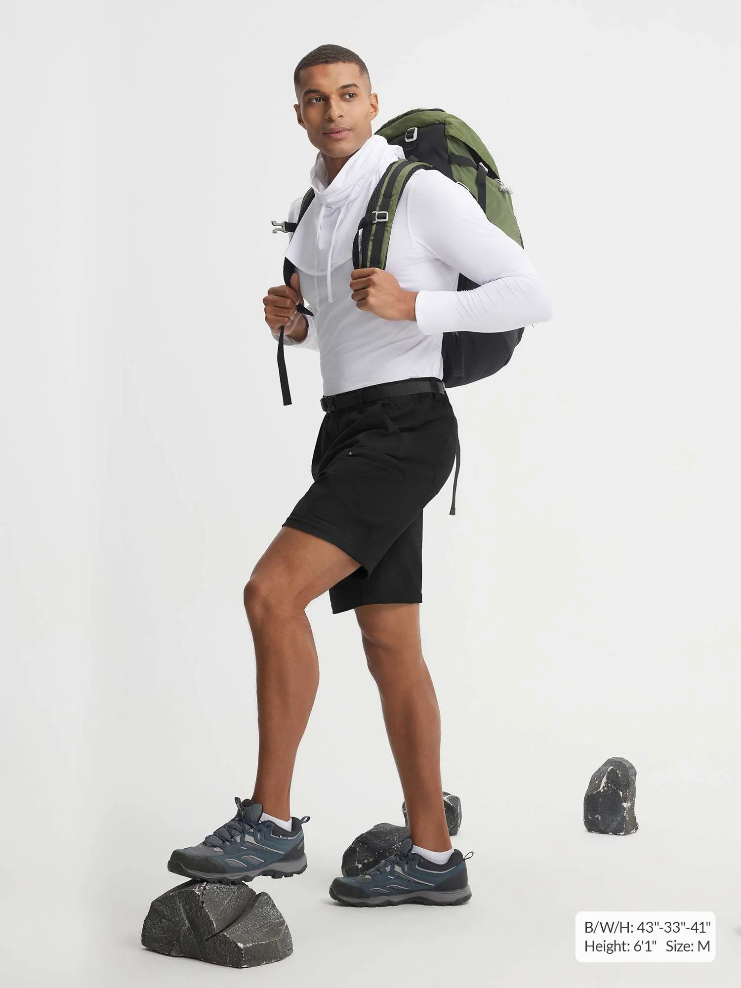 Baleaf 3-IN-1 Convertible Ripstop Hiking Pant 30" - Image 2