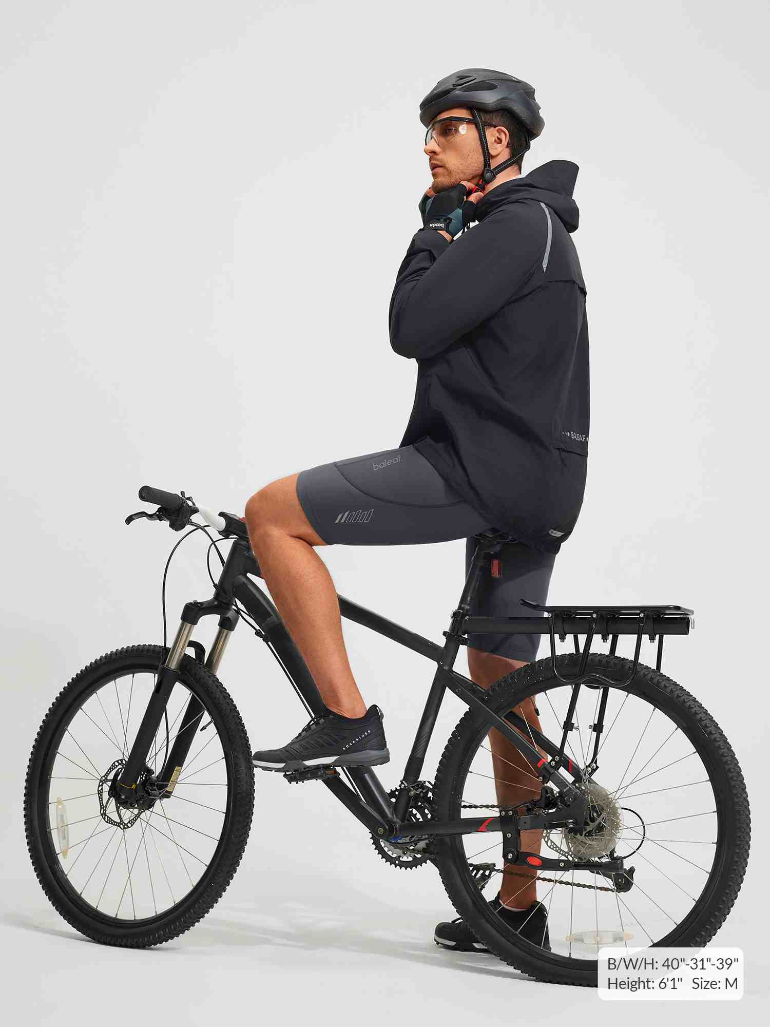 Baleaf 4D Padded Stretchy Bike Short 10" - Image 20