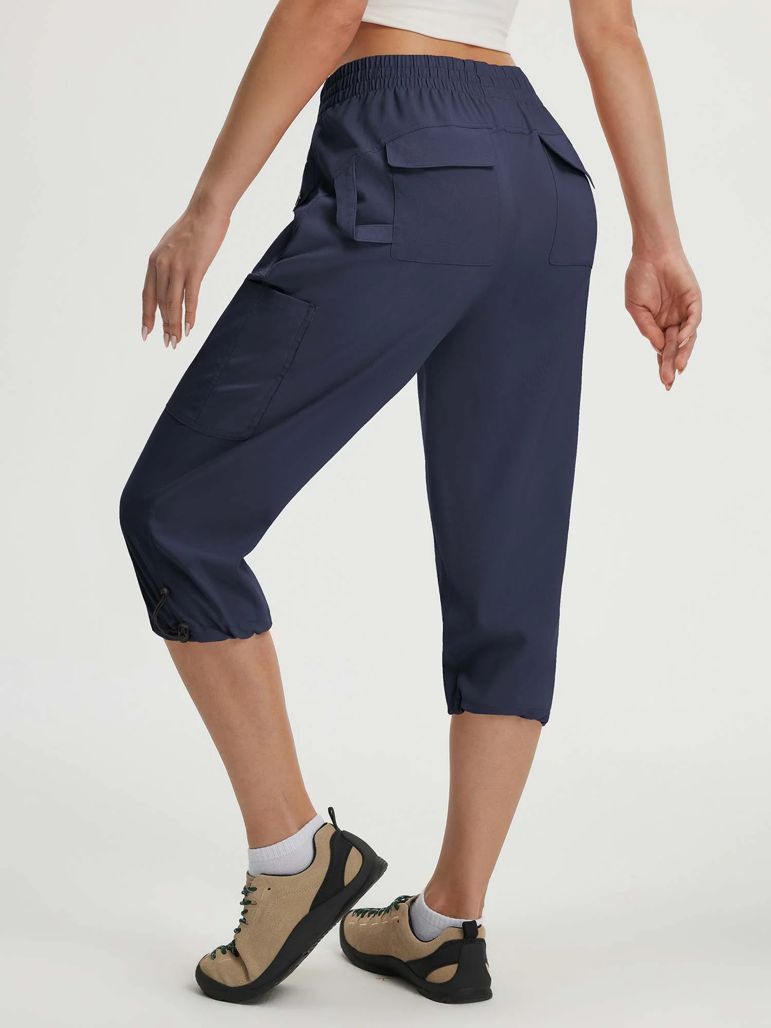 Baleaf 7 Pockets Lightweight Cargo Capri Pants 19'' - Image 10