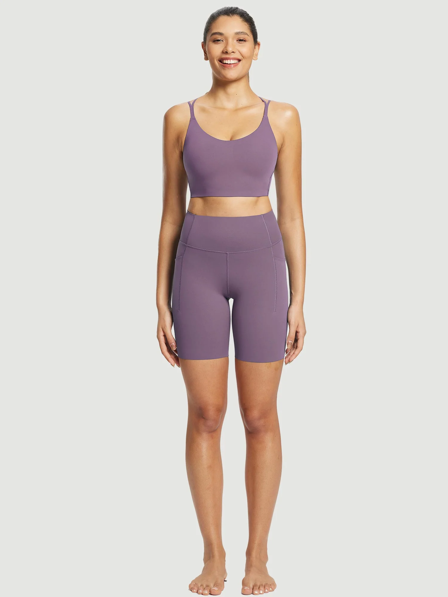 Cross-Strap Low-Impact Sports Bra - Image 12