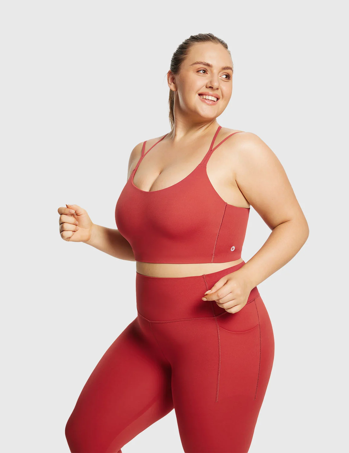 Cross-Strap Low-Impact Sports Bra - Image 37