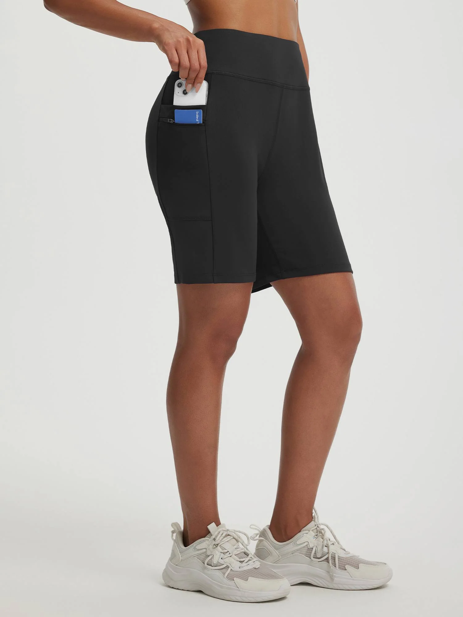 Baleaf High-Rise Stretchy Running Shorts 7" - Image 10