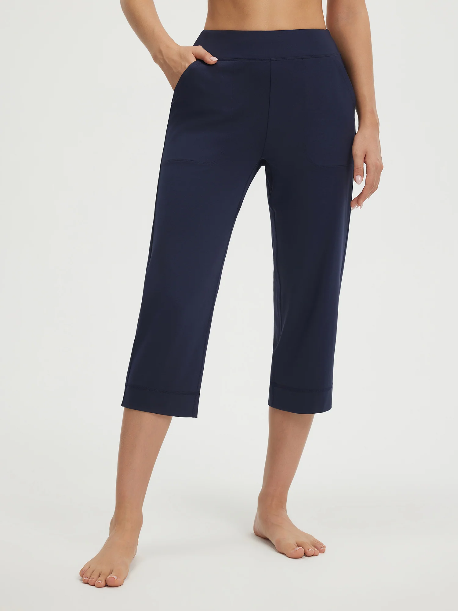 Baleaf Stretchy High-Rise Capri 21" - Image 25