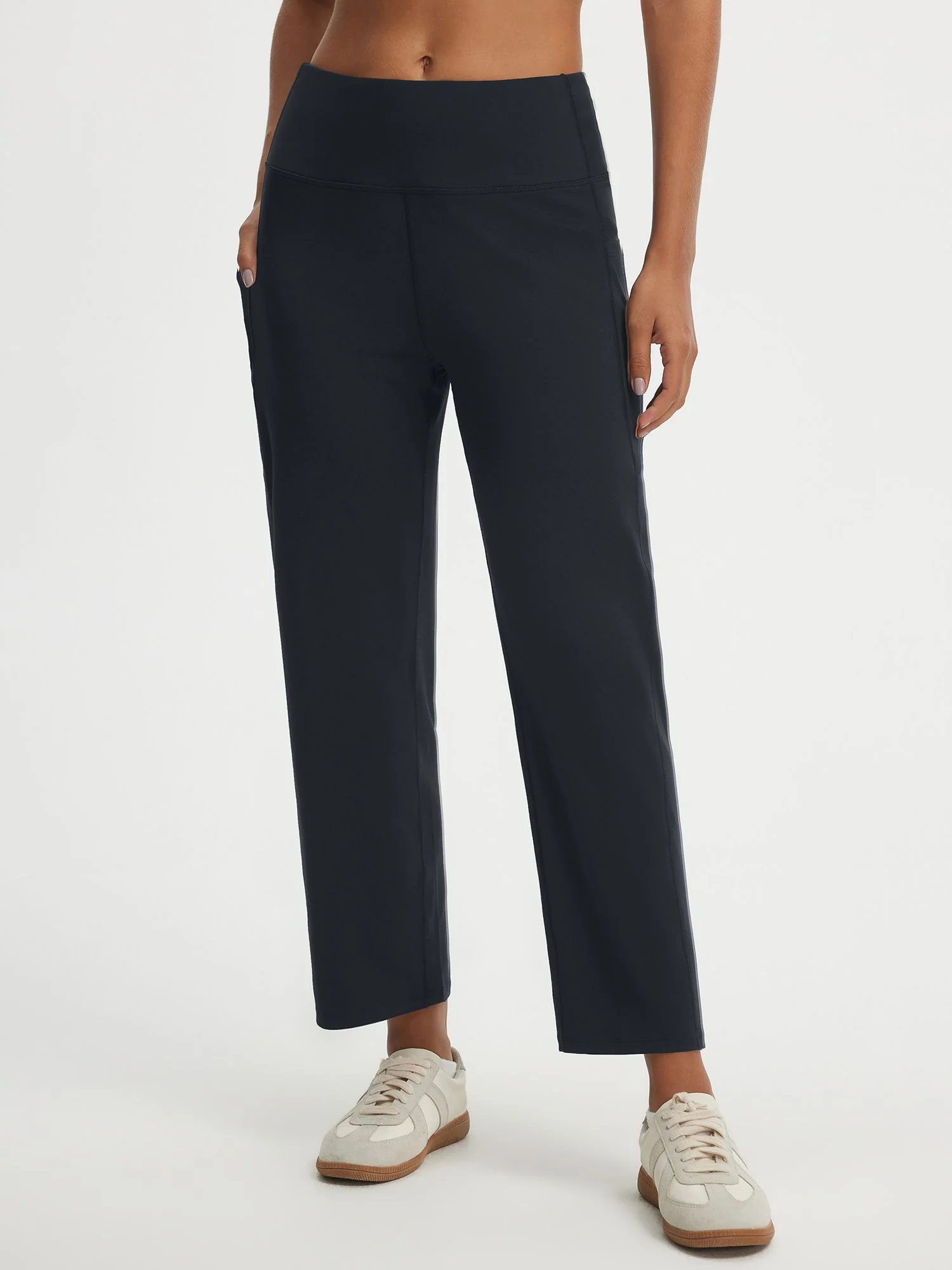 Baleaf Ultra-Soft High-Rise Wide Leg Pant 25"