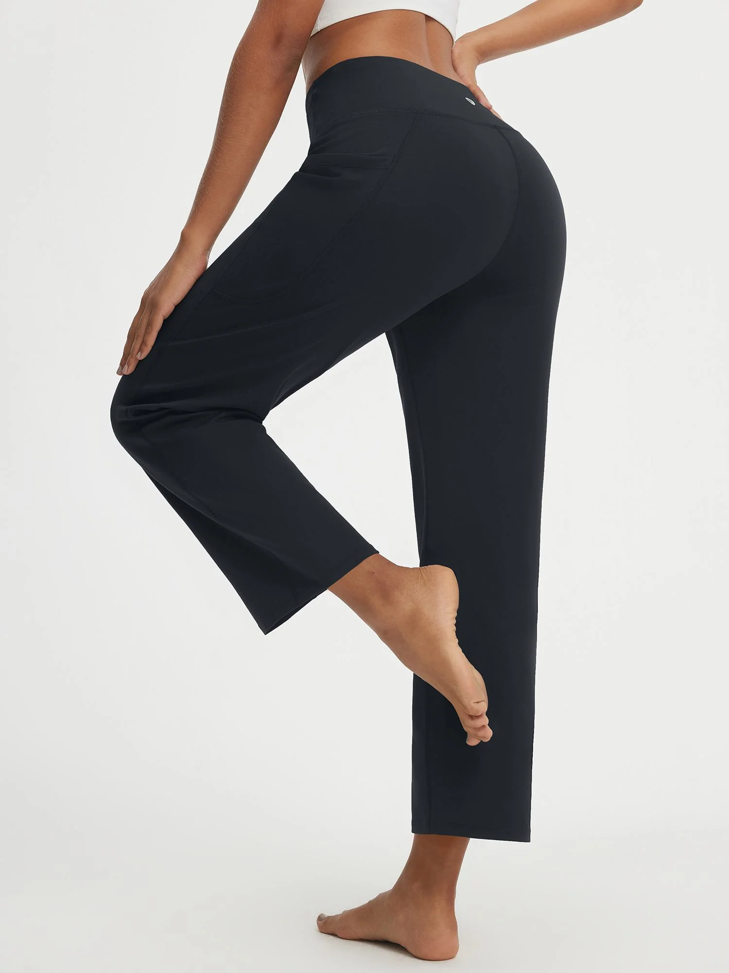 Baleaf Ultra-Soft High-Rise Wide Leg Pant 25" - Image 4