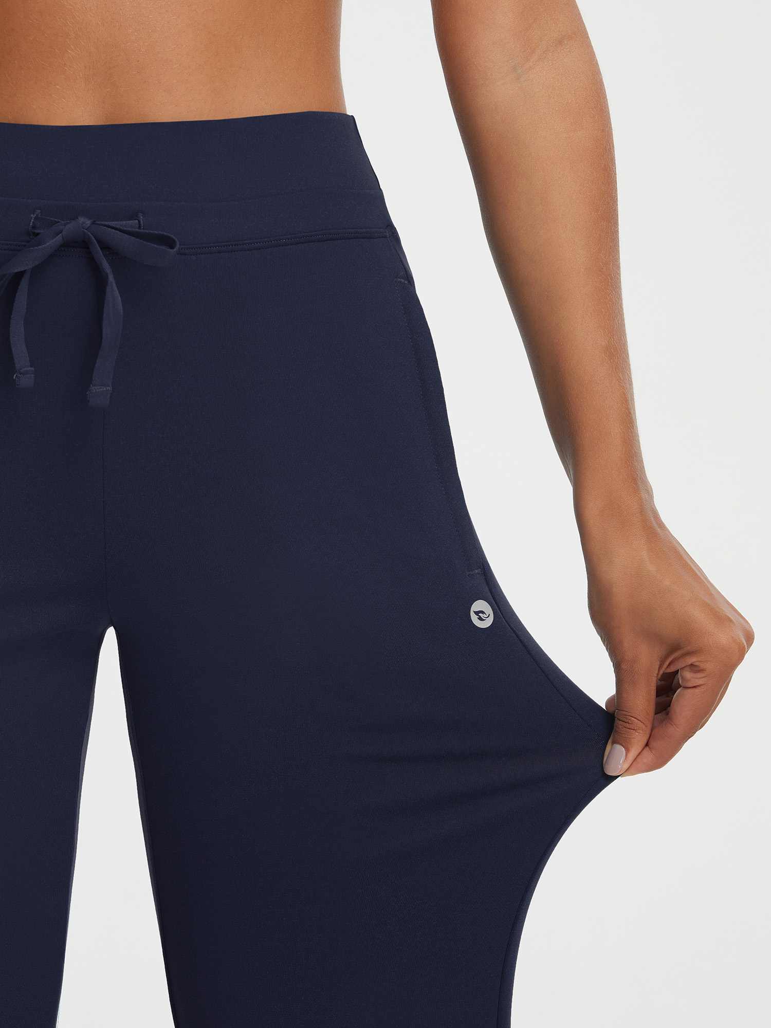 Baleaf Ultra-Soft High-Rise Zipper Pockets Pant 25" - Image 12