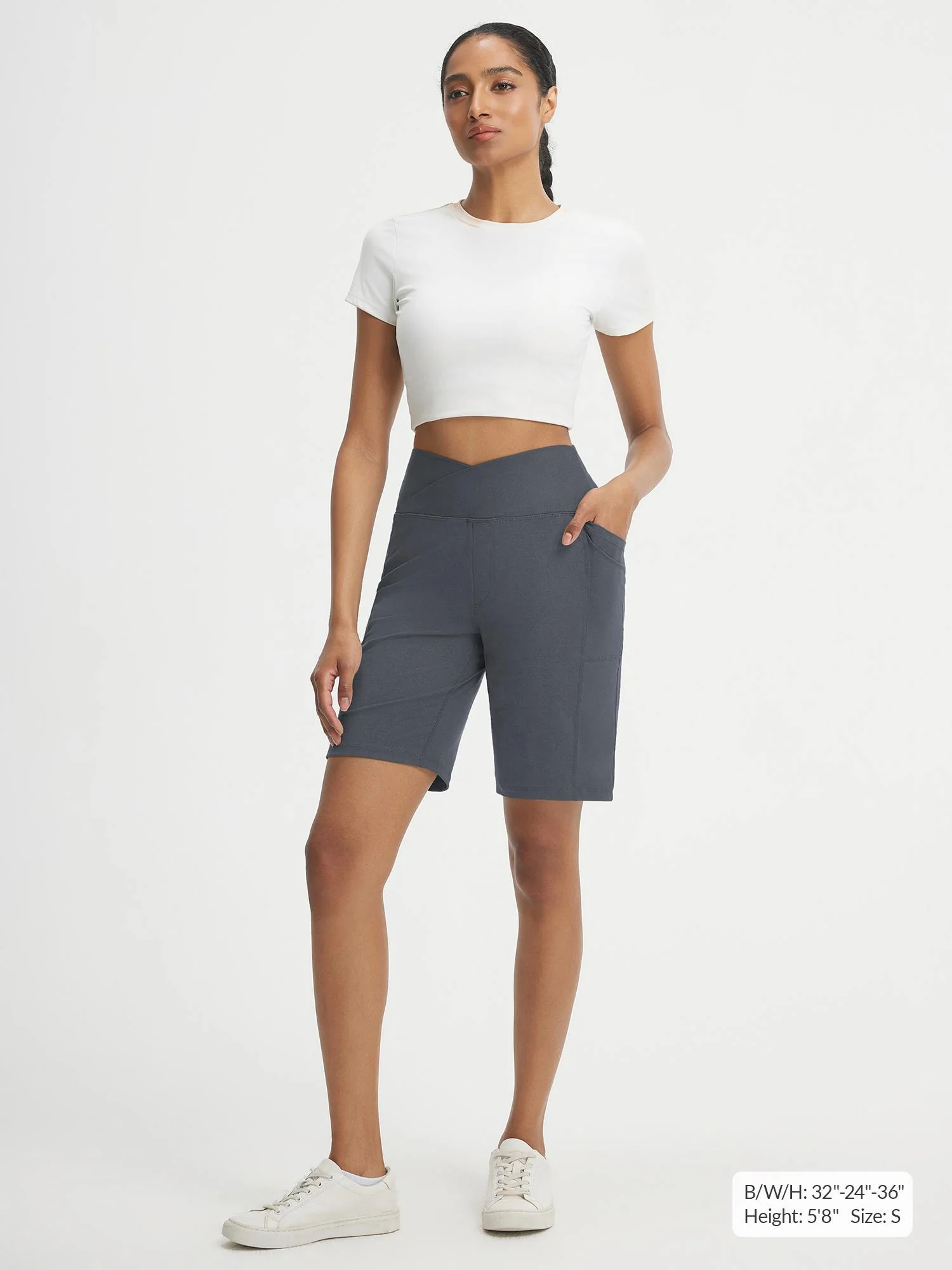 Baleaf Ultra-Soft V-Waist Bermuda Long Short 9" - Image 38