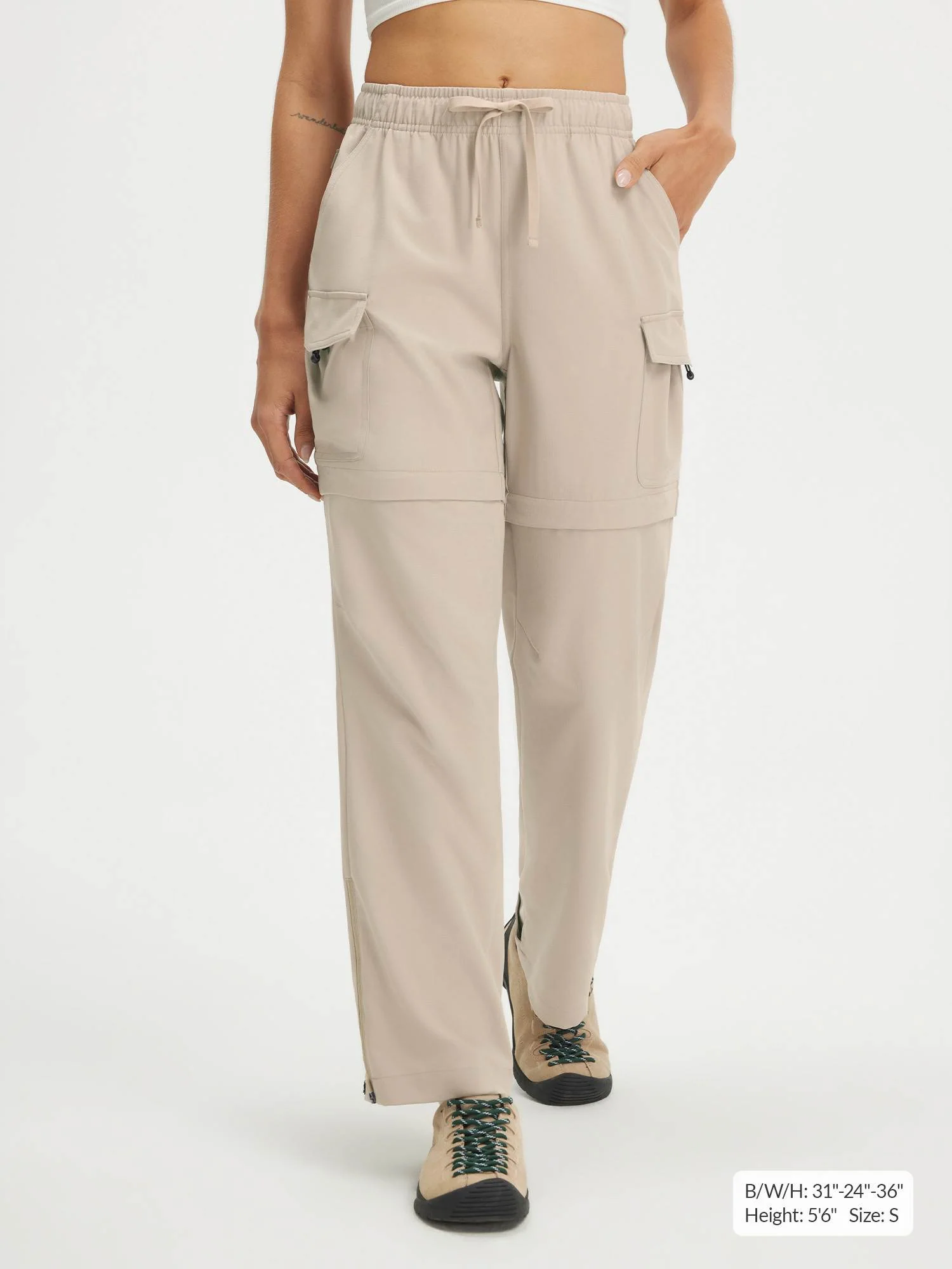 Baleaf UPF 50+ Convertible Zip-Off Hiking Pant 29" - Image 13