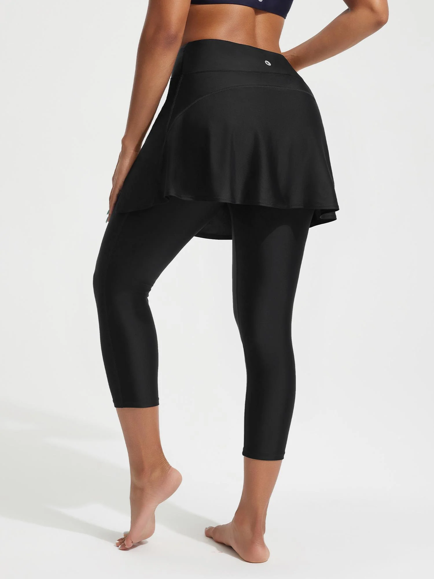 Baleaf UPF 50+ High-Rise Skirted Swim Pant 20" - Image 8