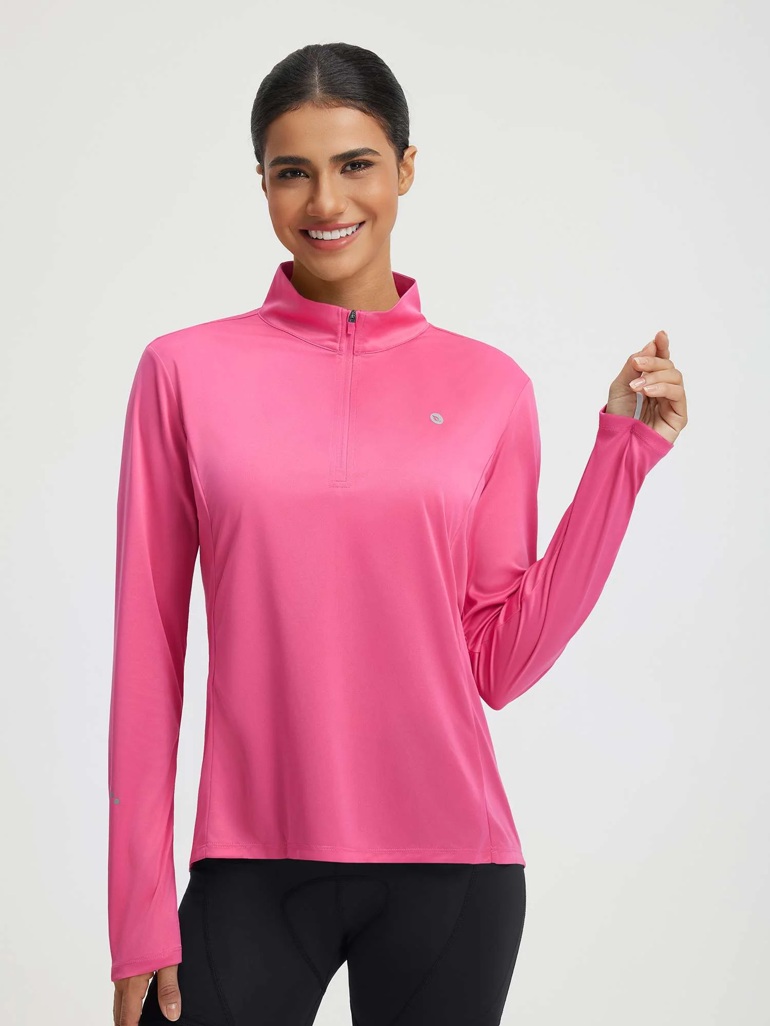 Baleaf UPF 50+ Half Zip Cycling Jersey - Image 7