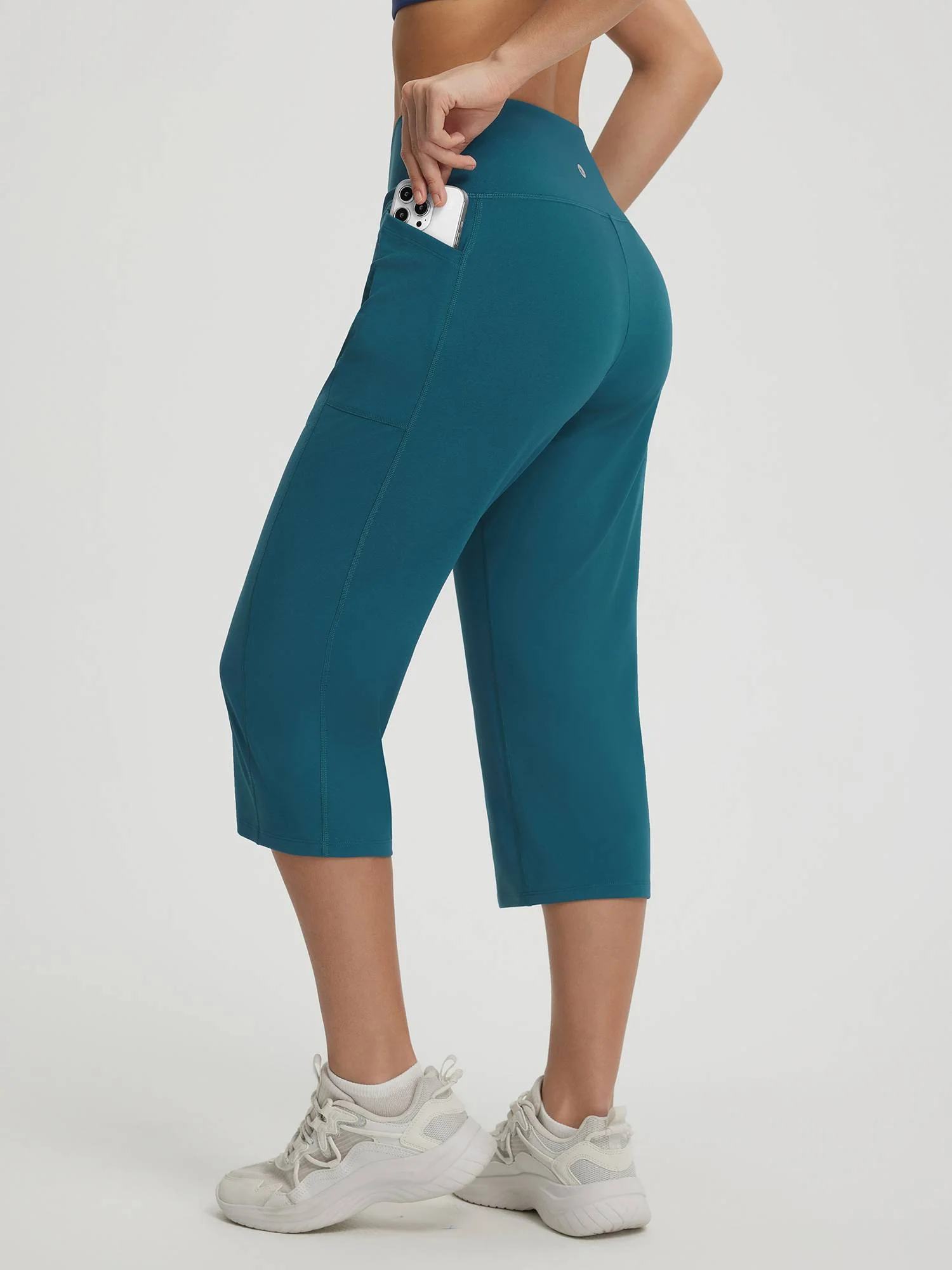 Baleaf V Cross Straight Leg Capri Pants 18" - Image 27