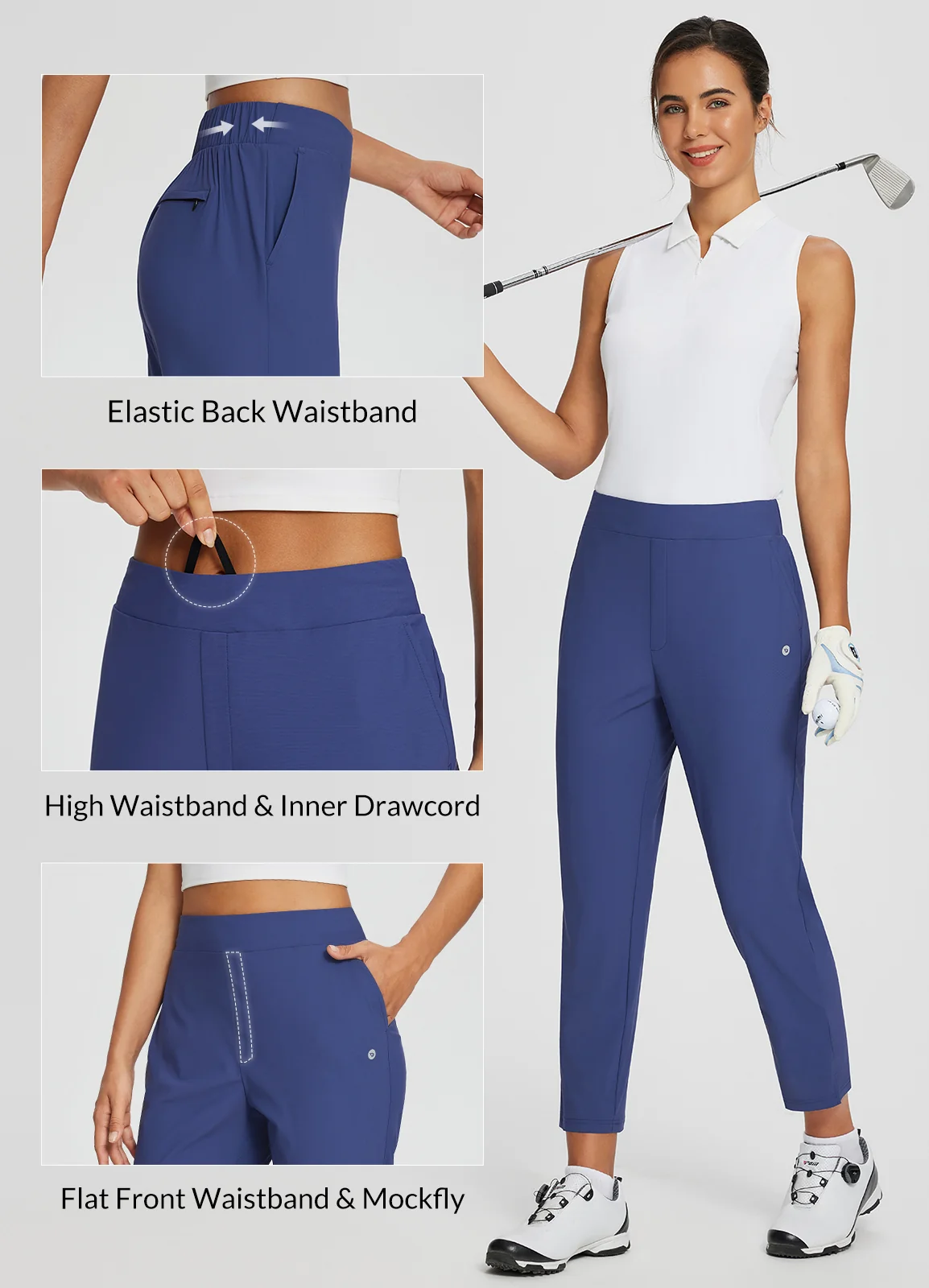 Baleaf UPF 50+ High-Rise 4 Pocket Pant 26" - Image 19