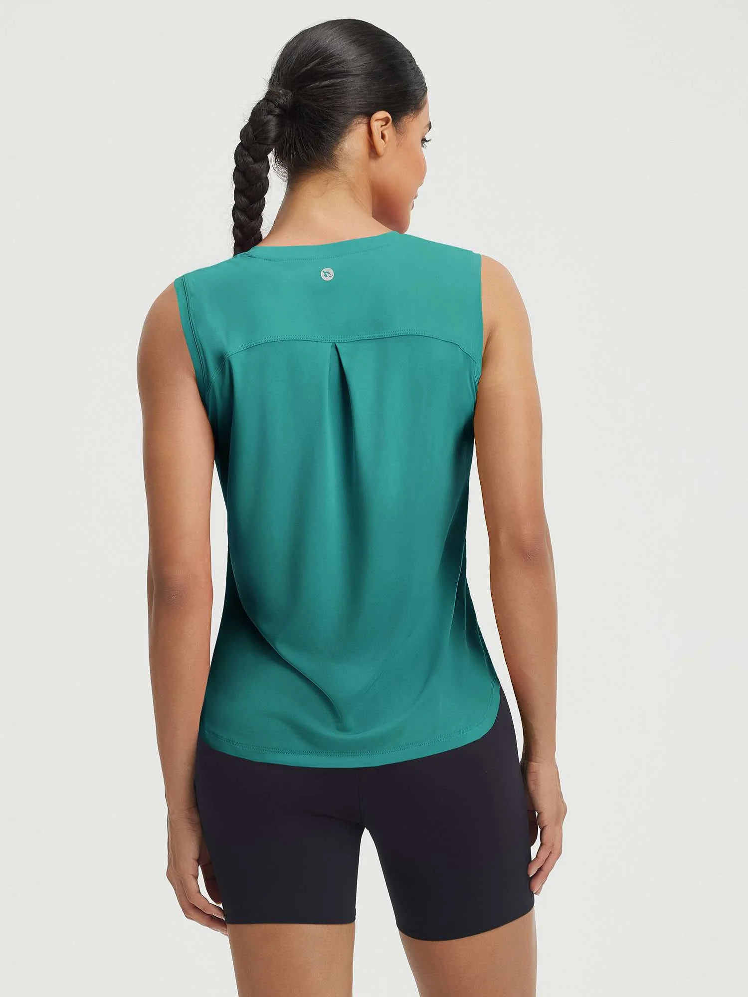 UPF50+ High Neck Workout Tank Top - Image 40