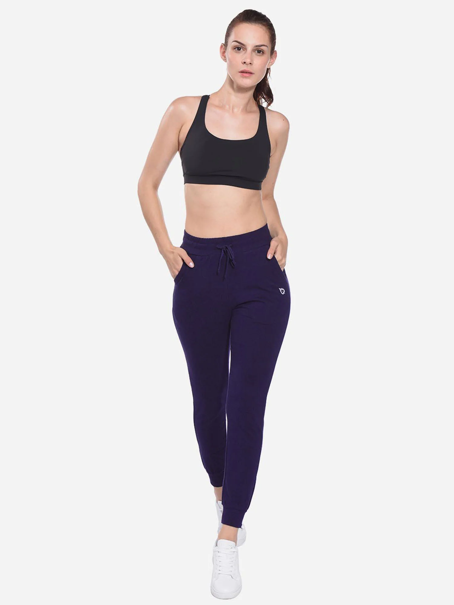 Women's Cotton Tapered Sweatpants - Image 34