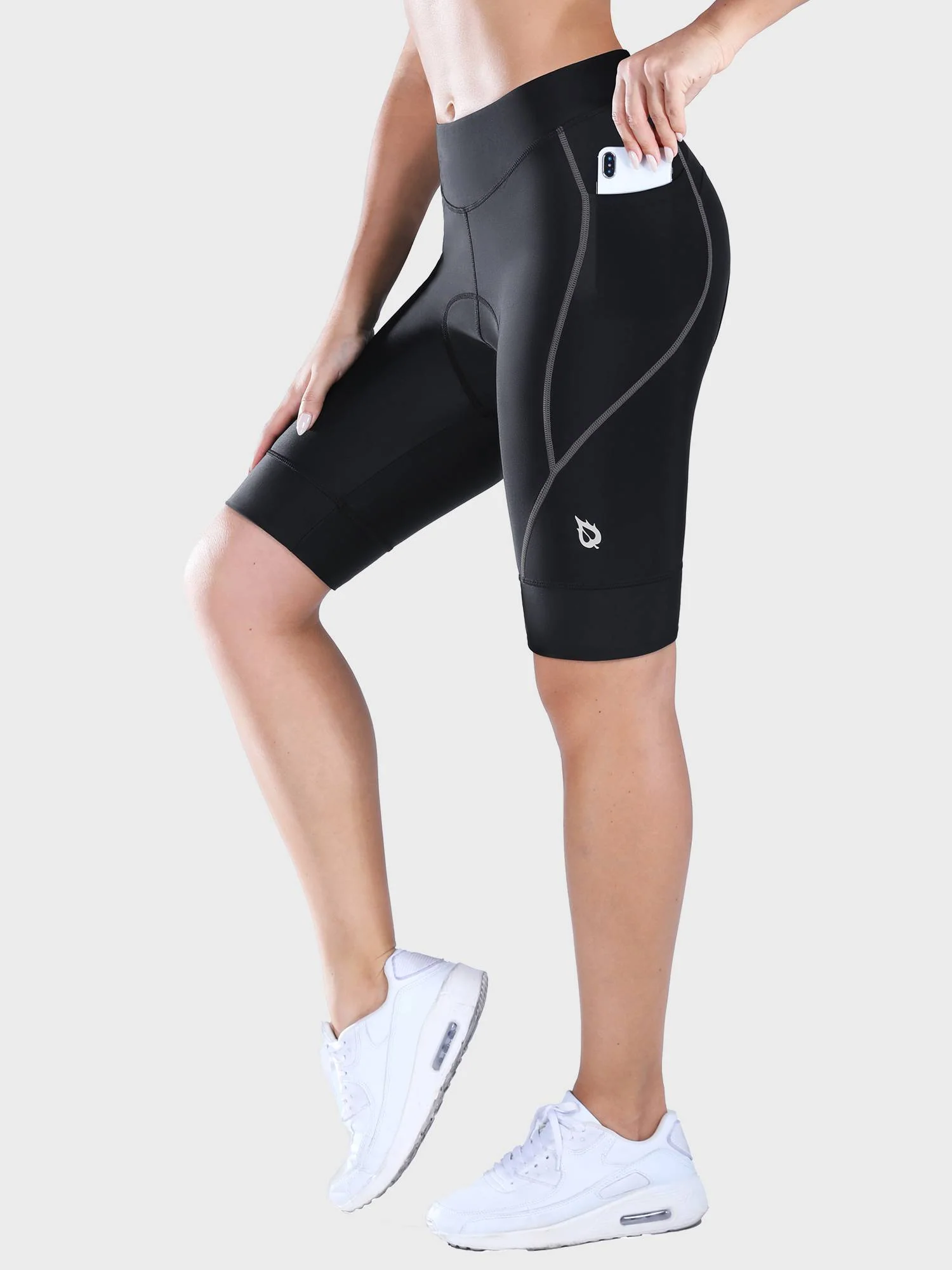 Women's UPF 50+ Padded Cycling Shorts - Image 51
