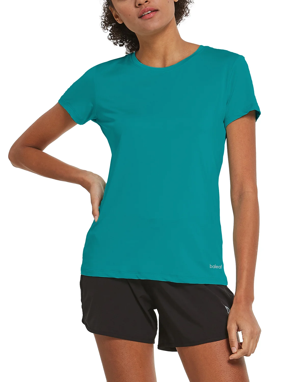 Women's Short-Sleeve Quick-Dry Crewneck Running Shirt - Image 28