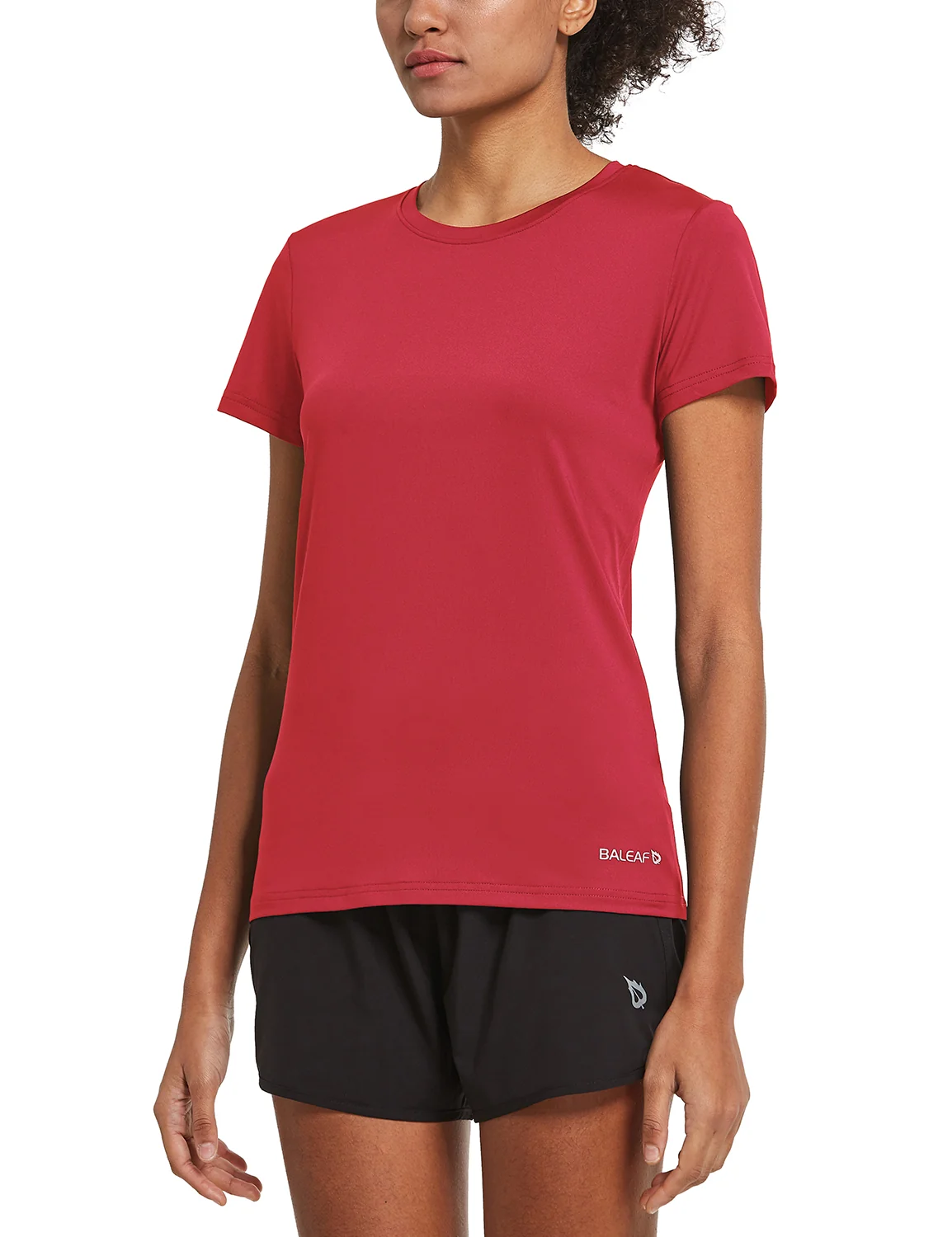 Women's Short-Sleeve Quick-Dry Crewneck Running Shirt - Image 36