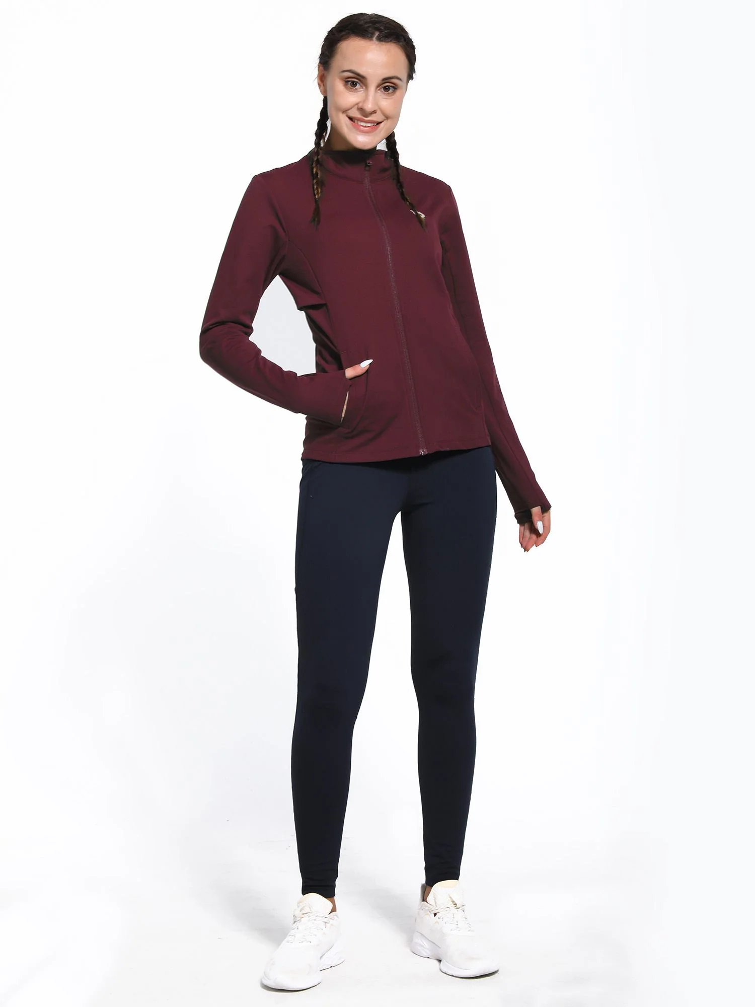Cycling Long Sleeve Fleece Jacket - Image 20