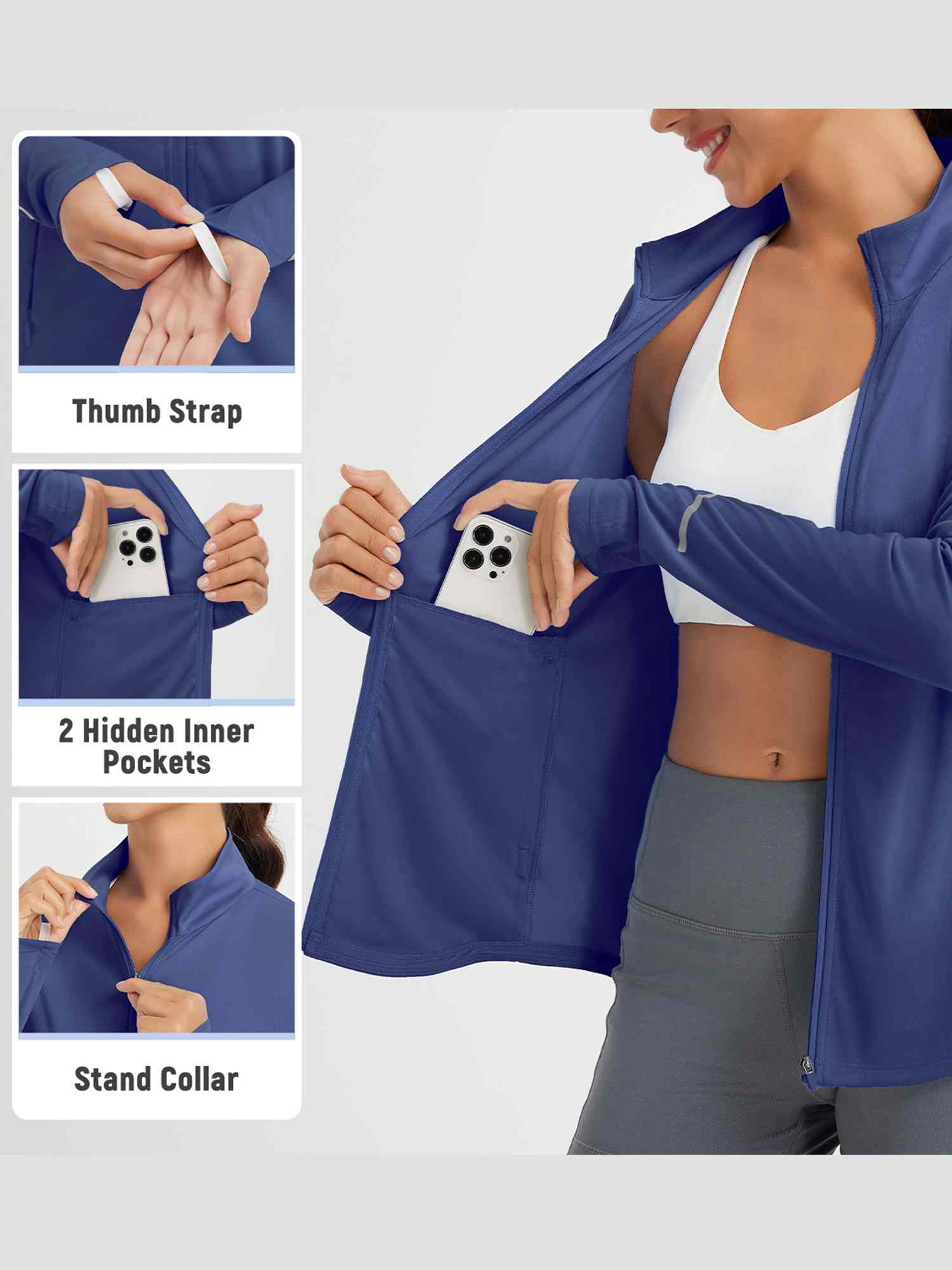 Women's Sun Protection Full Zip Jacket - Image 21