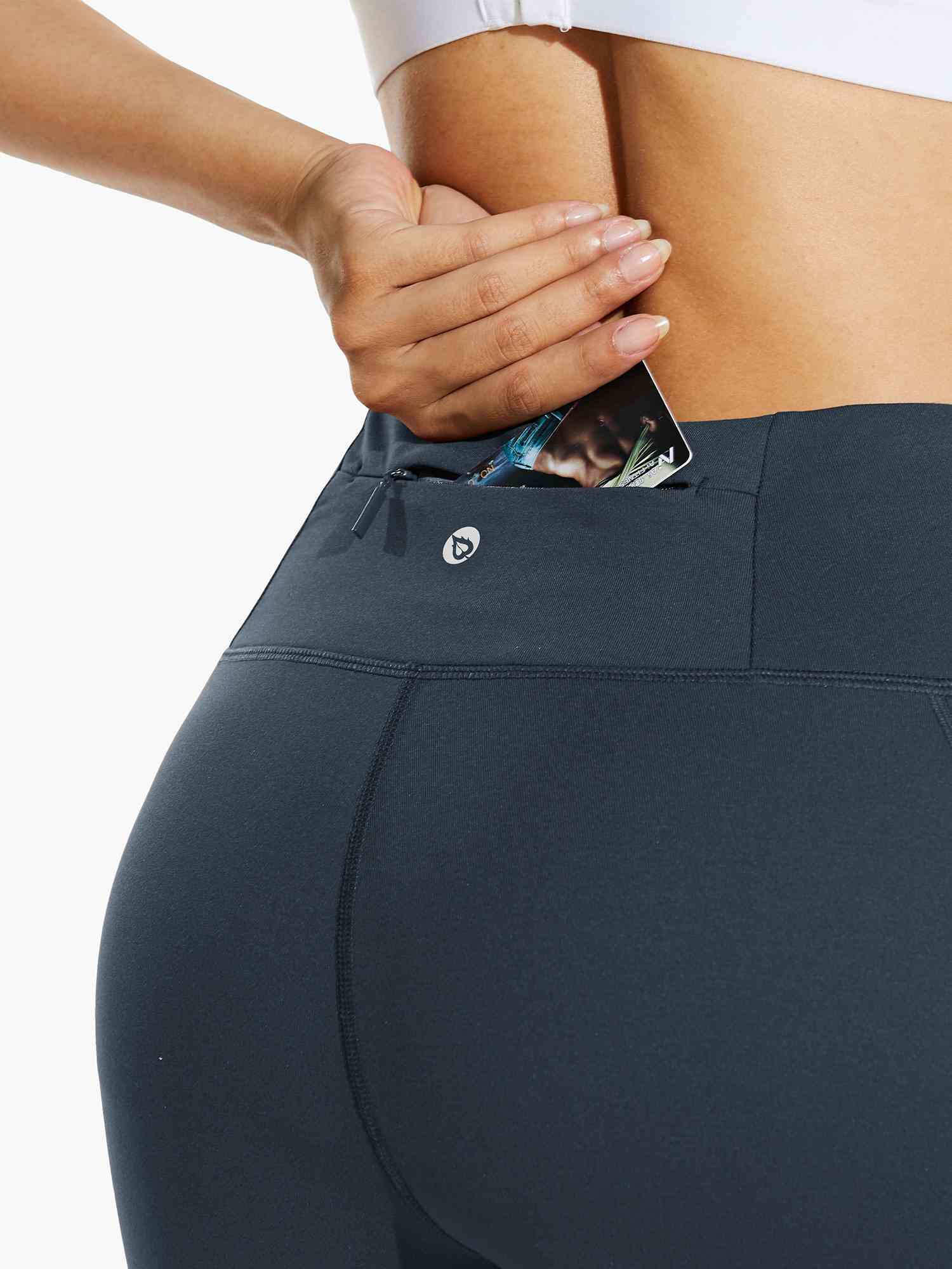 Fleece-Lined Water-Resistant Running Leggings - Image 29