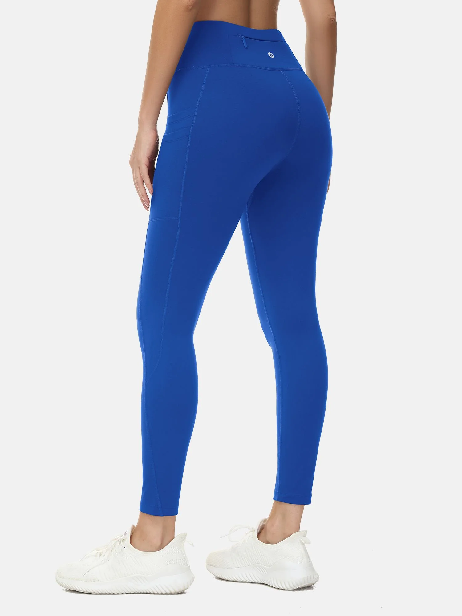 Fleece-Lined Water-Resistant Running Leggings - Image 4