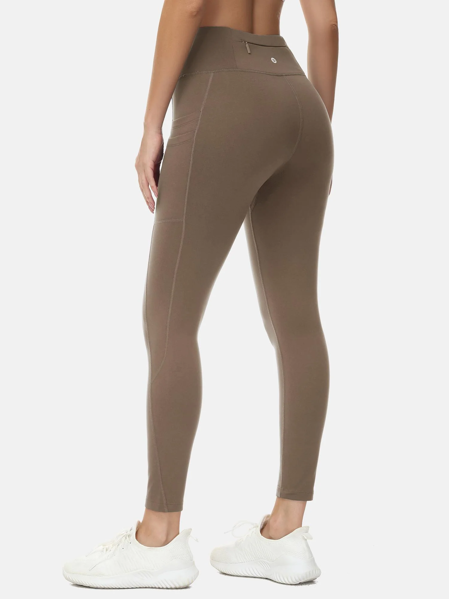 Fleece-Lined Water-Resistant Running Leggings - Image 9
