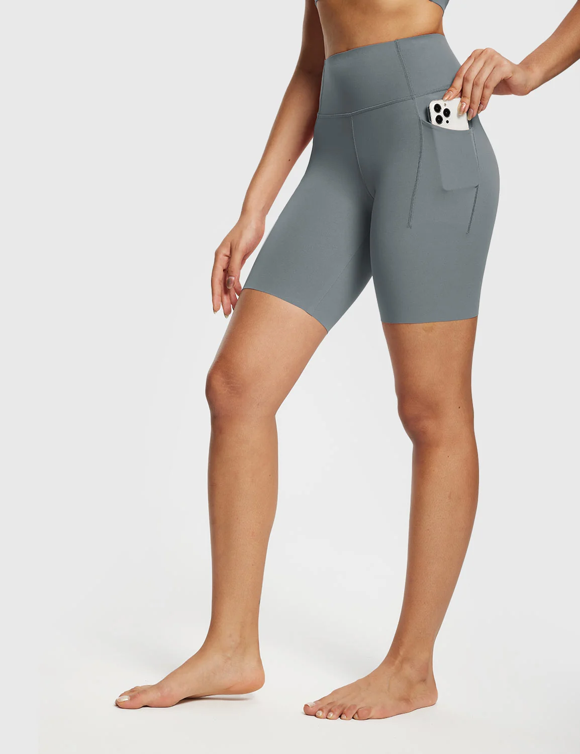 8" Seamless High-Rise Shorts - Image 36