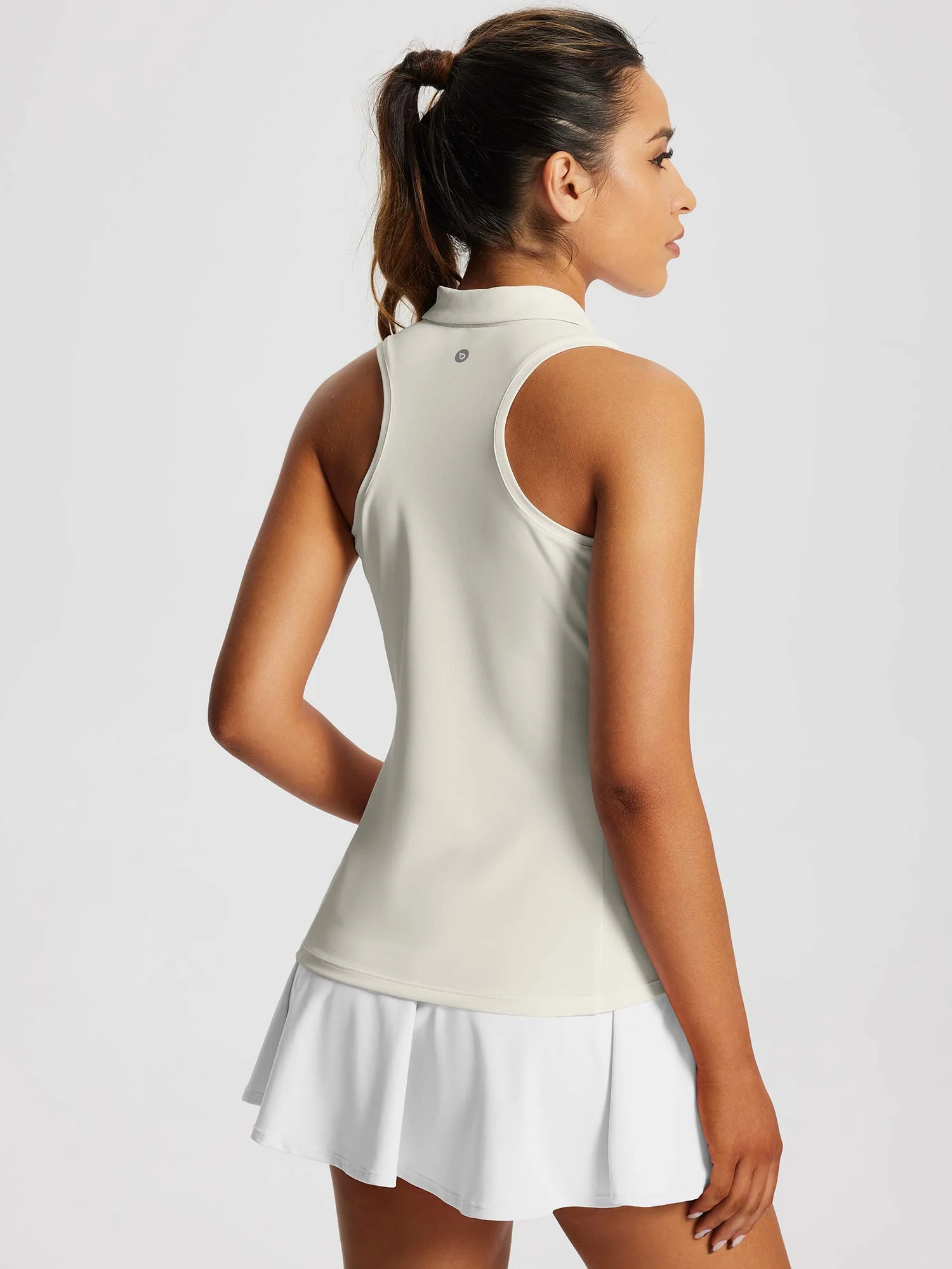 Women's Sleeveless Golf Polo Shirt - Image 21