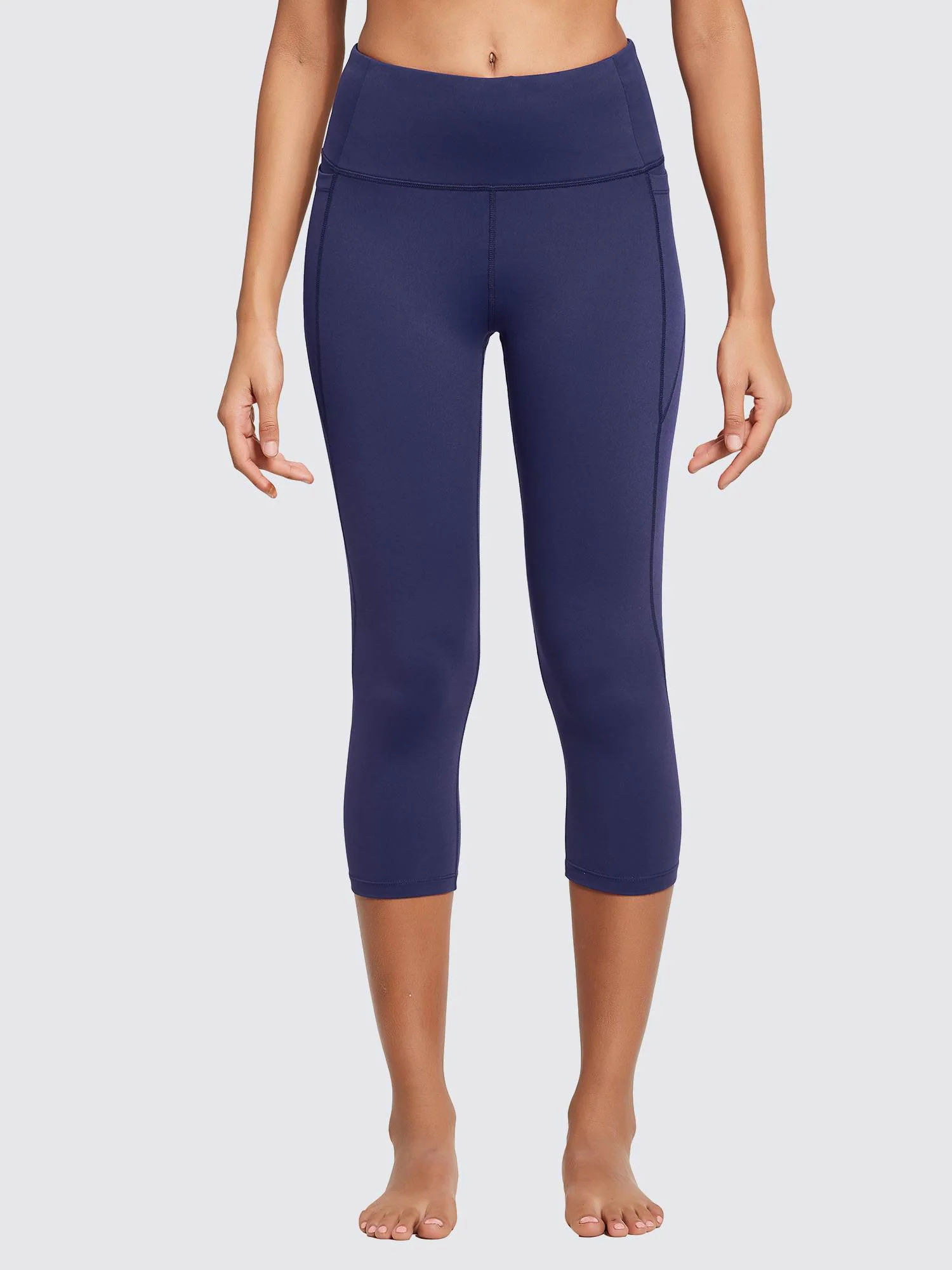 Women's Plus Size High-Waisted Capris - Image 20