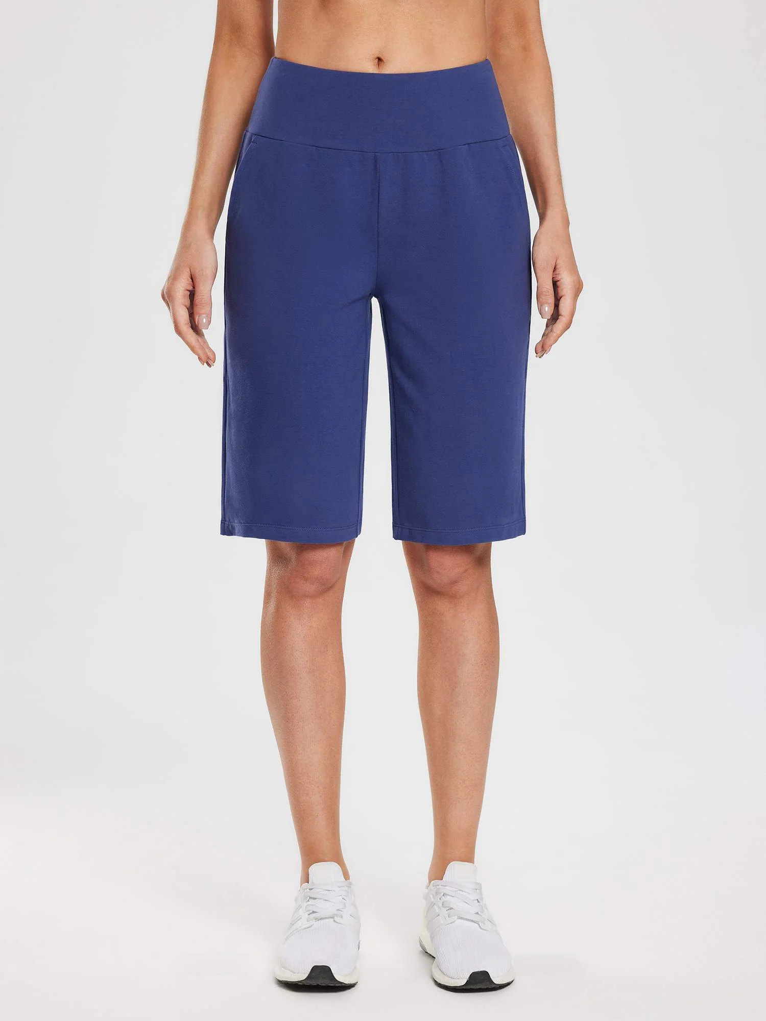 Women's 12" Cotton Bermuda Shorts - Image 13