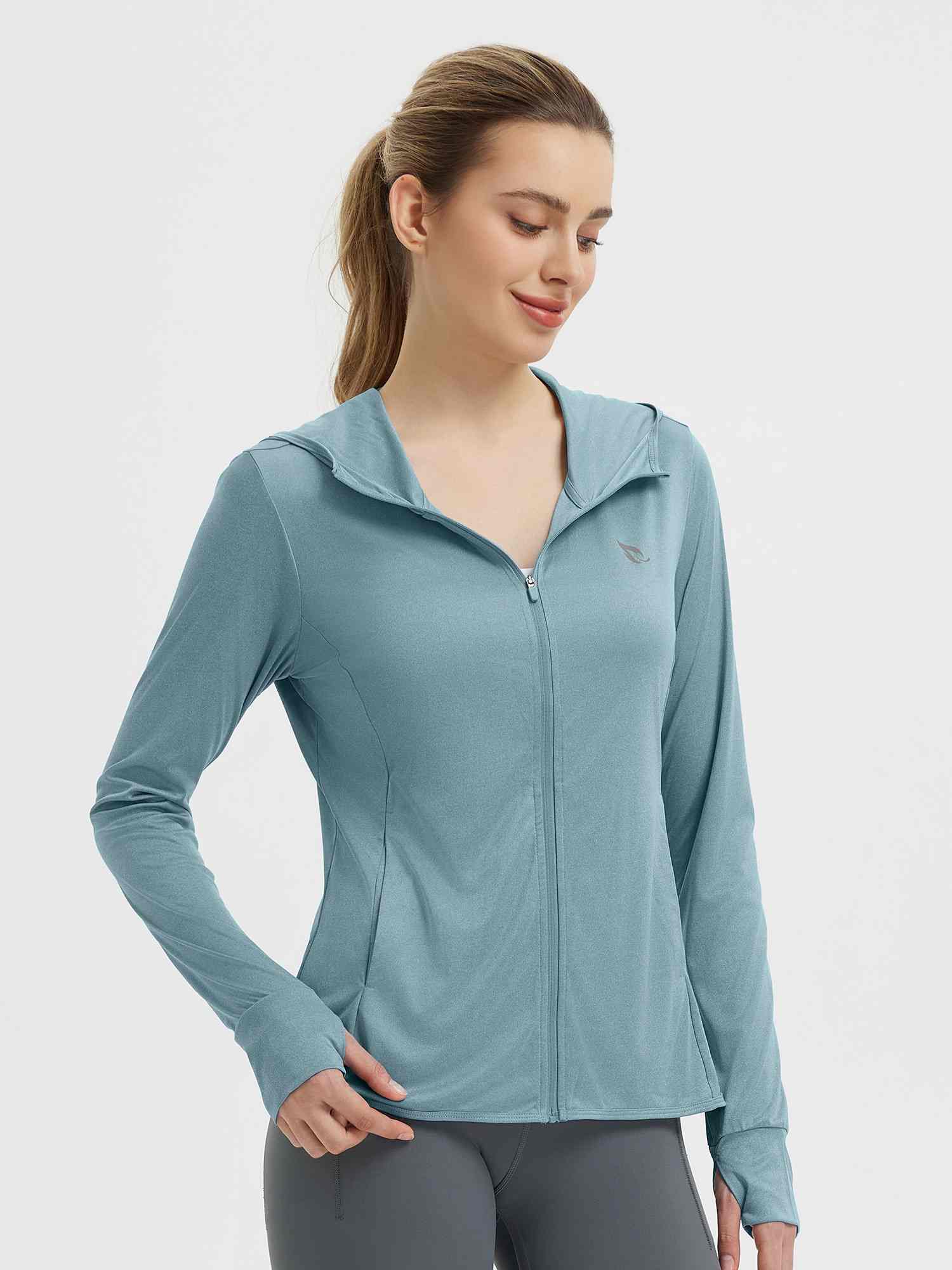 Women's Long Sleeve Sun Protection Jacket - Image 13