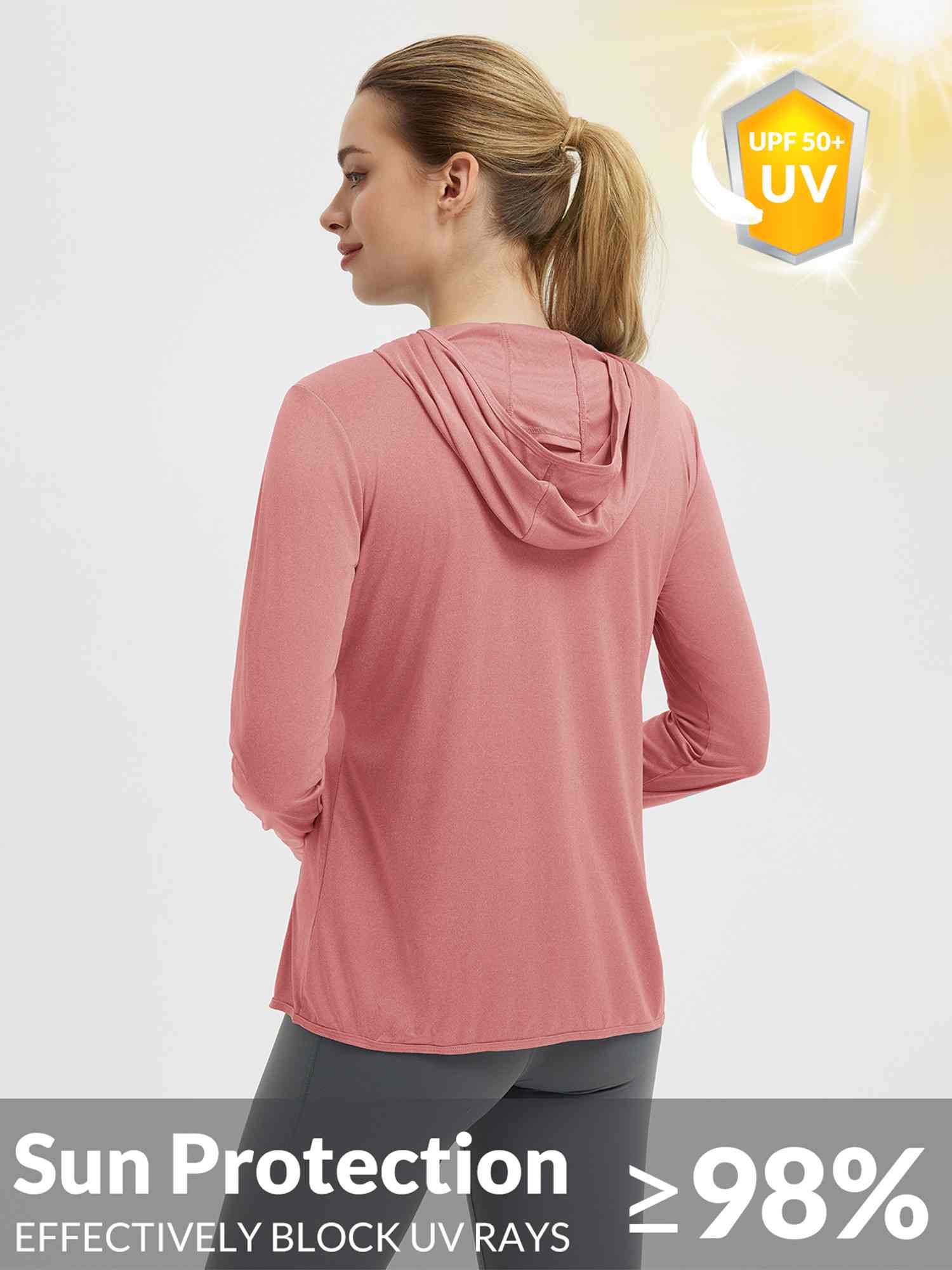 Women's Long Sleeve Sun Protection Jacket - Image 21