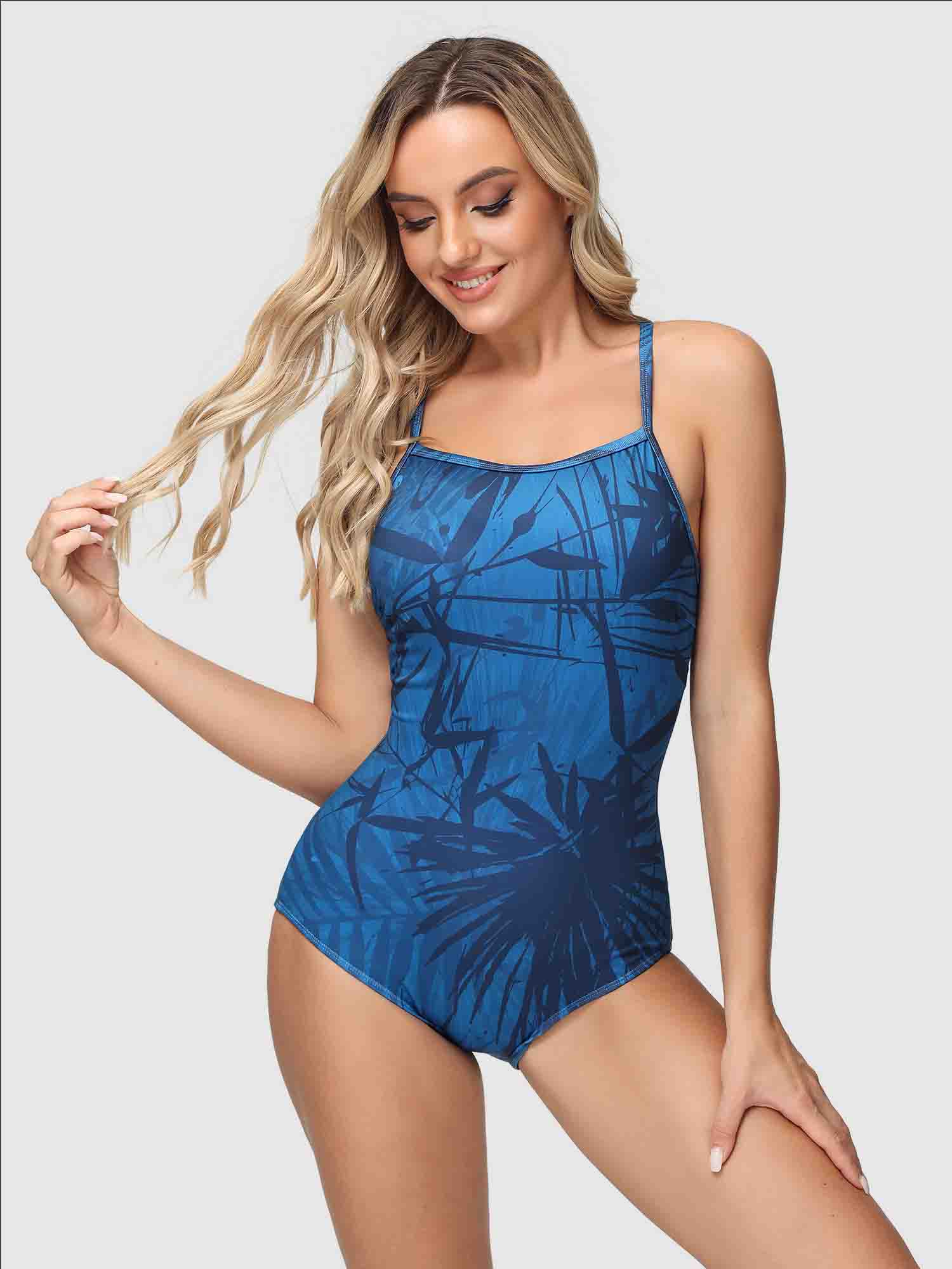 Women's One-Piece Printed Swimsuit - Image 10