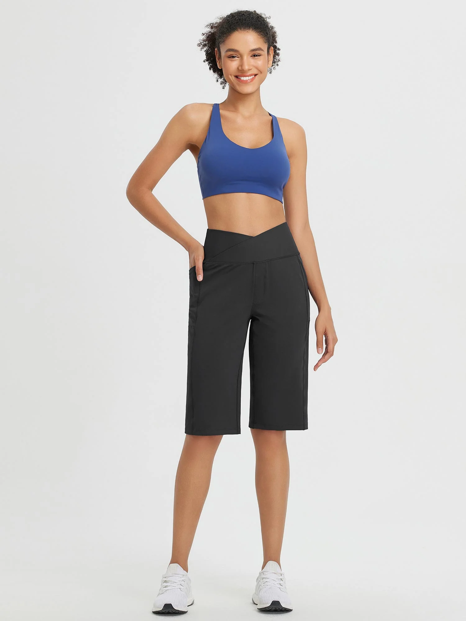 Secret Breeze 14" High-Rise Bermuda Shorts - Image 5