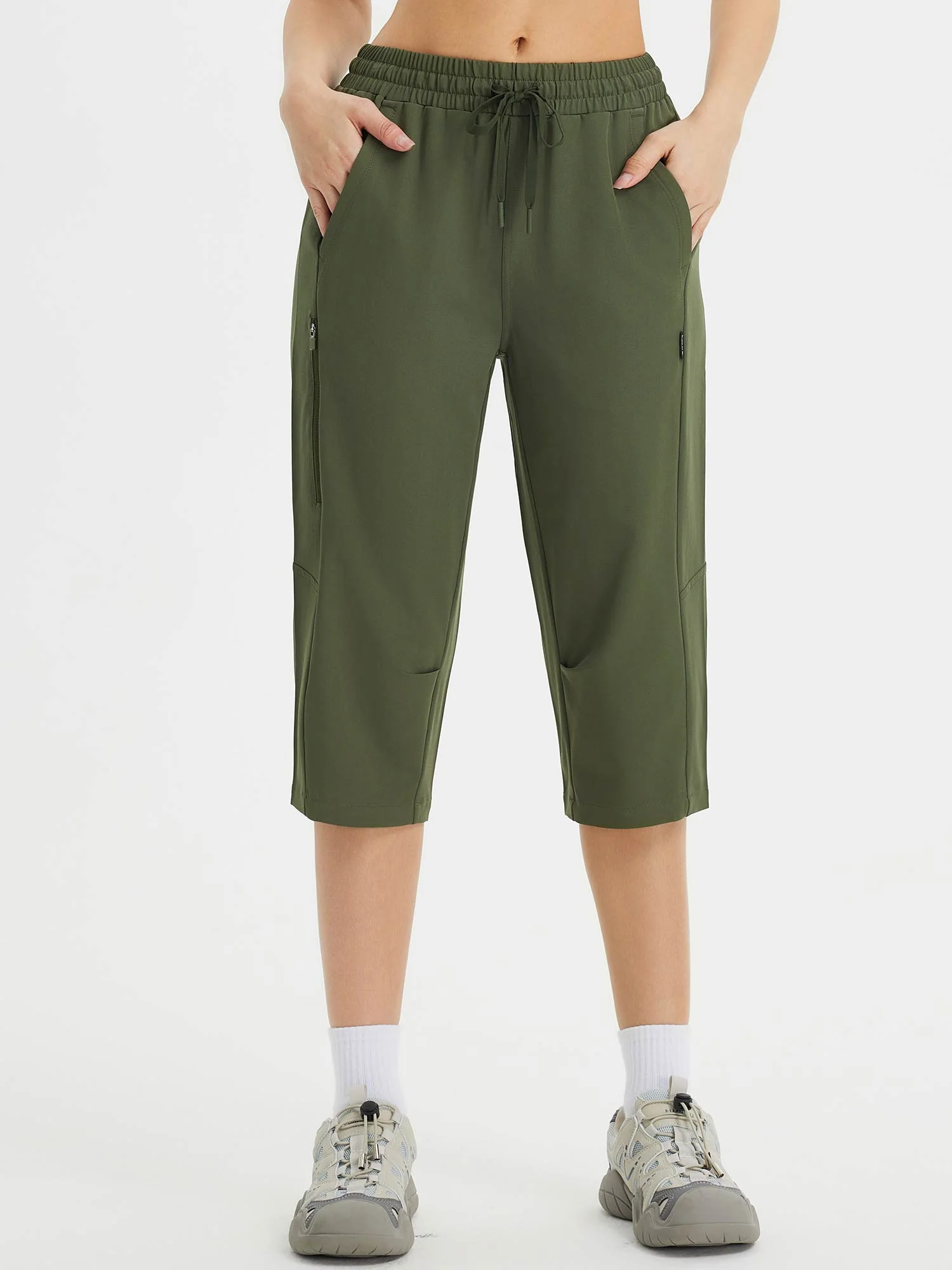 Raindrop Ready Multi-Pockets Capris - Image 19