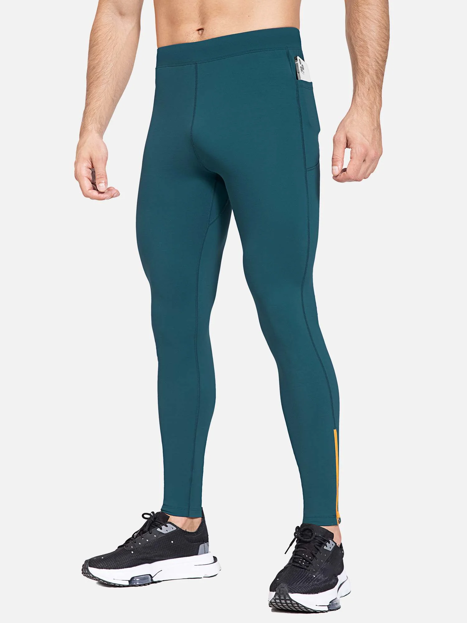 Men's Fleece-Lined Water-Resistant Running Tights