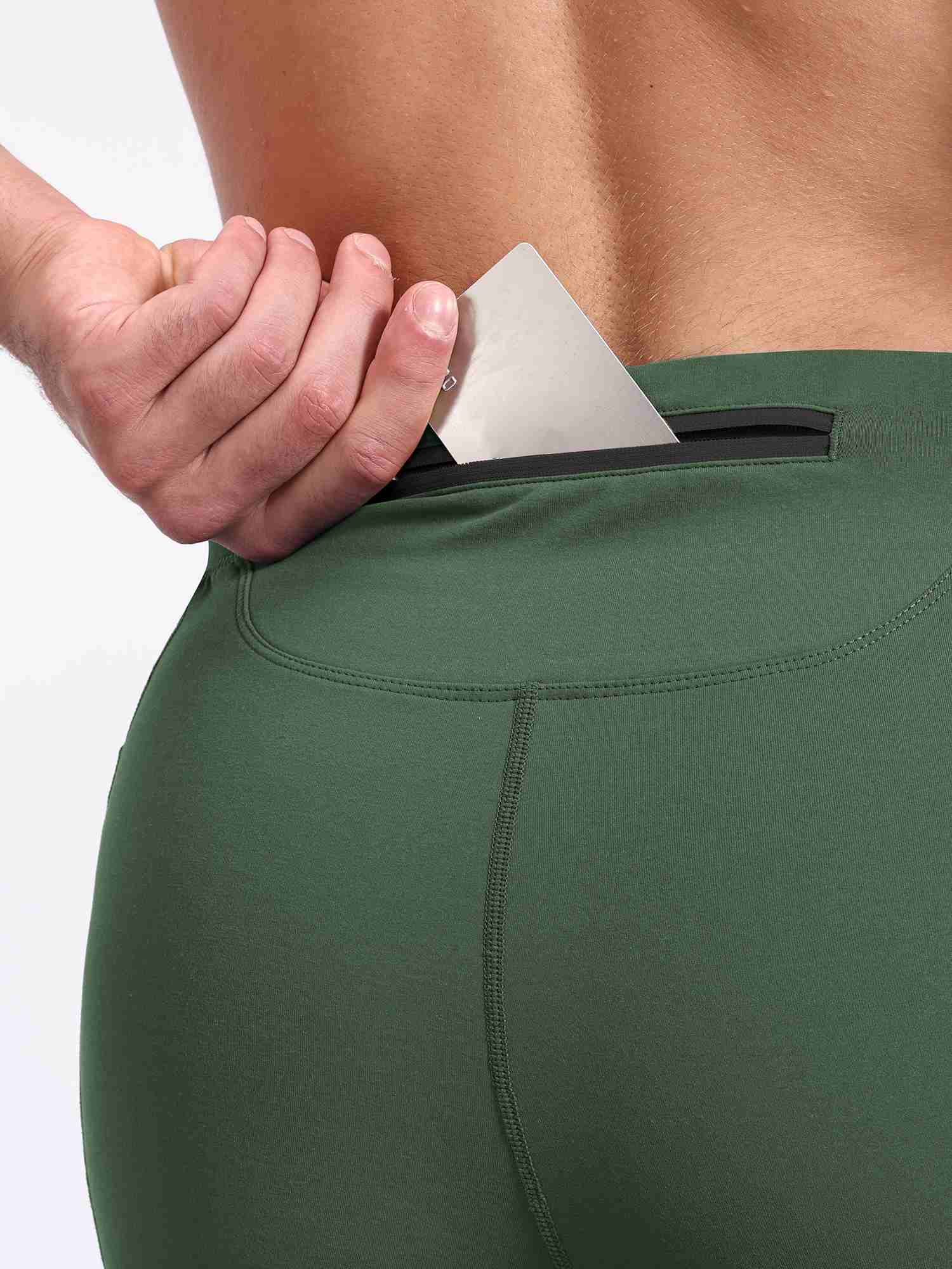 Men's Fleece-Lined Water-Resistant Running Tights - Image 11