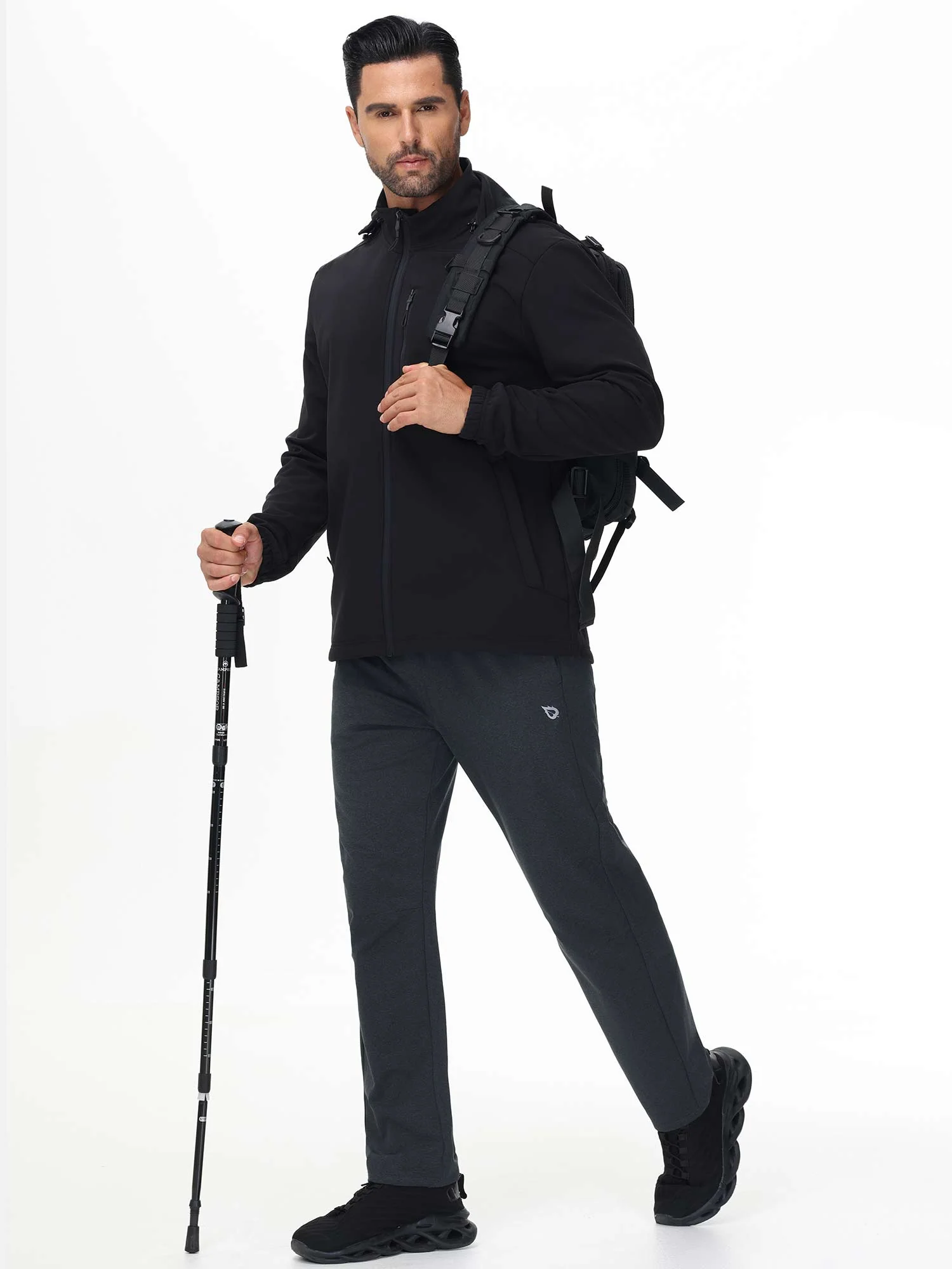Men's Fleece-Lined Water-Resistant Straight Leg Pants - Image 25