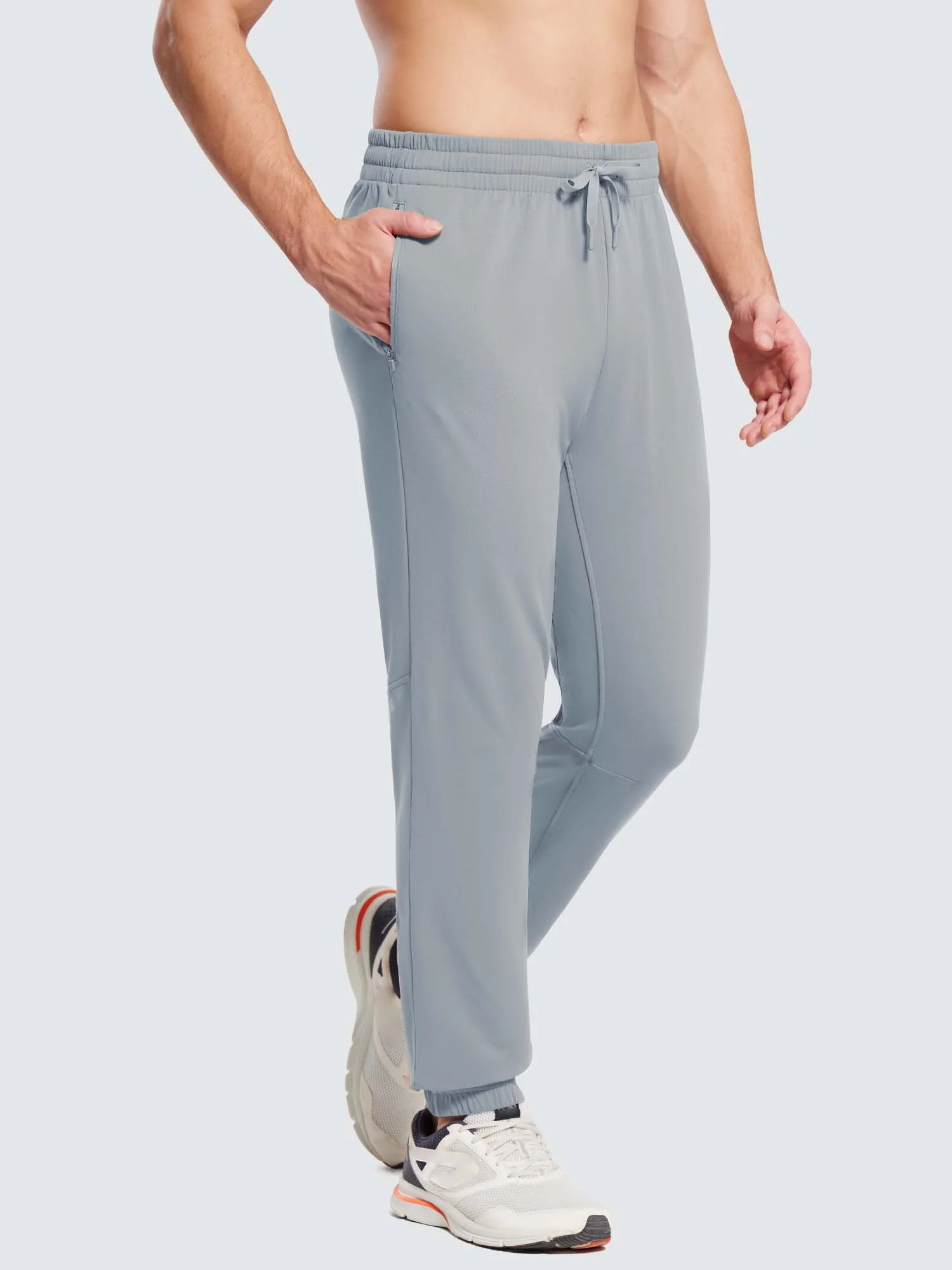 Men's Reflective Fleece Jogger Pants - Image 10