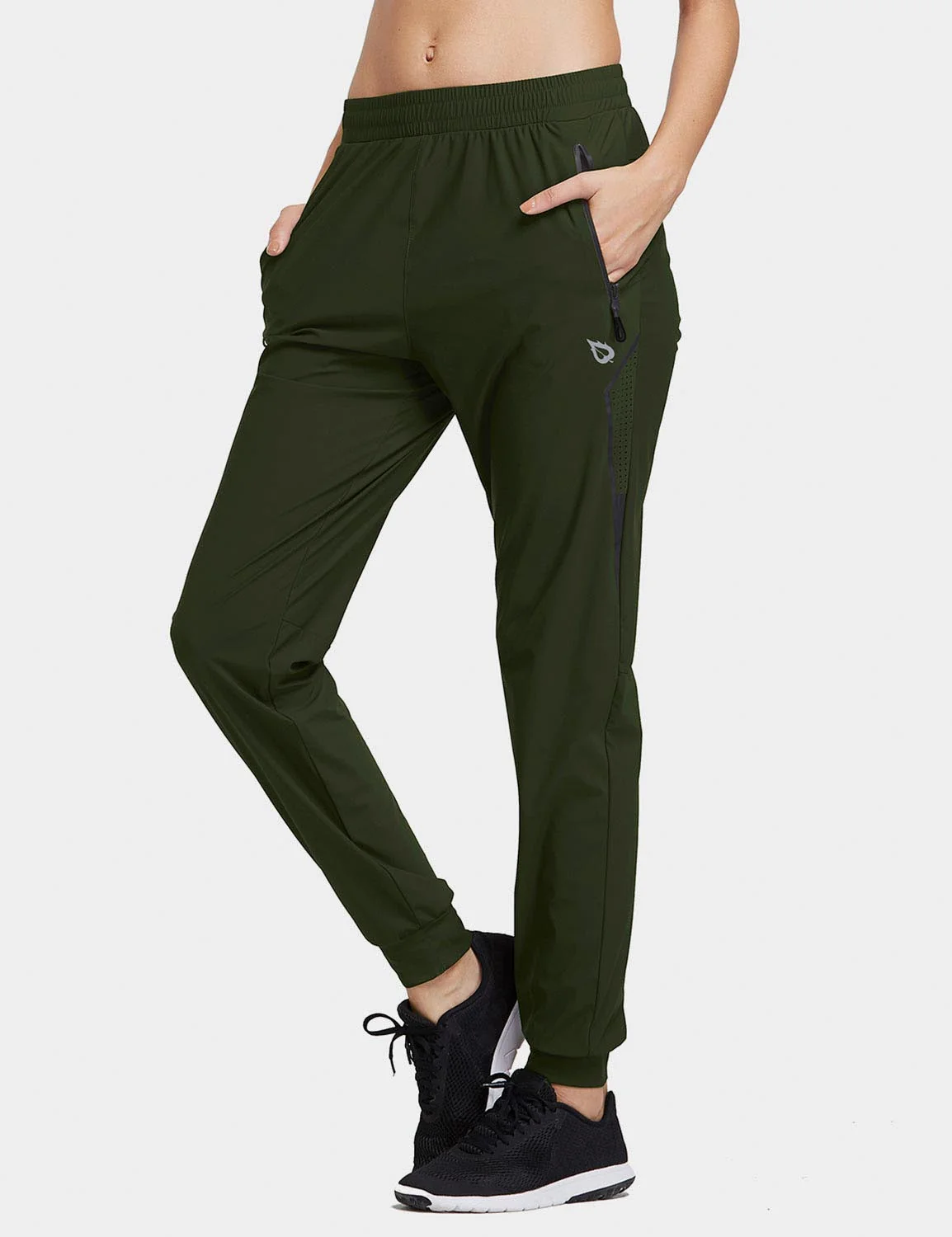 Flyleaf Mid Rise Lightweight Joggers - Image 3