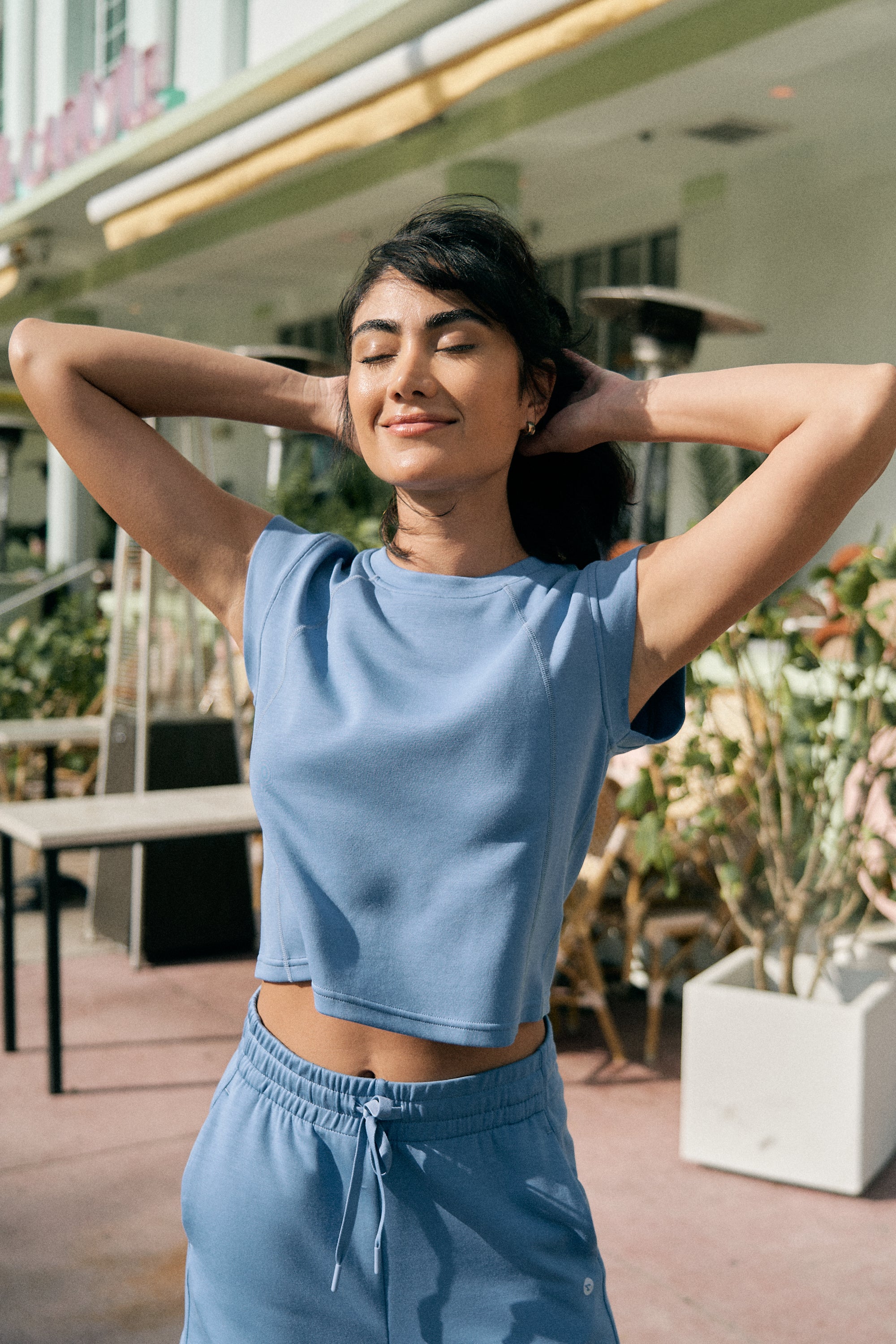 Cloud Touch Modal Mid-Length Sleeveless Tee - Image 13